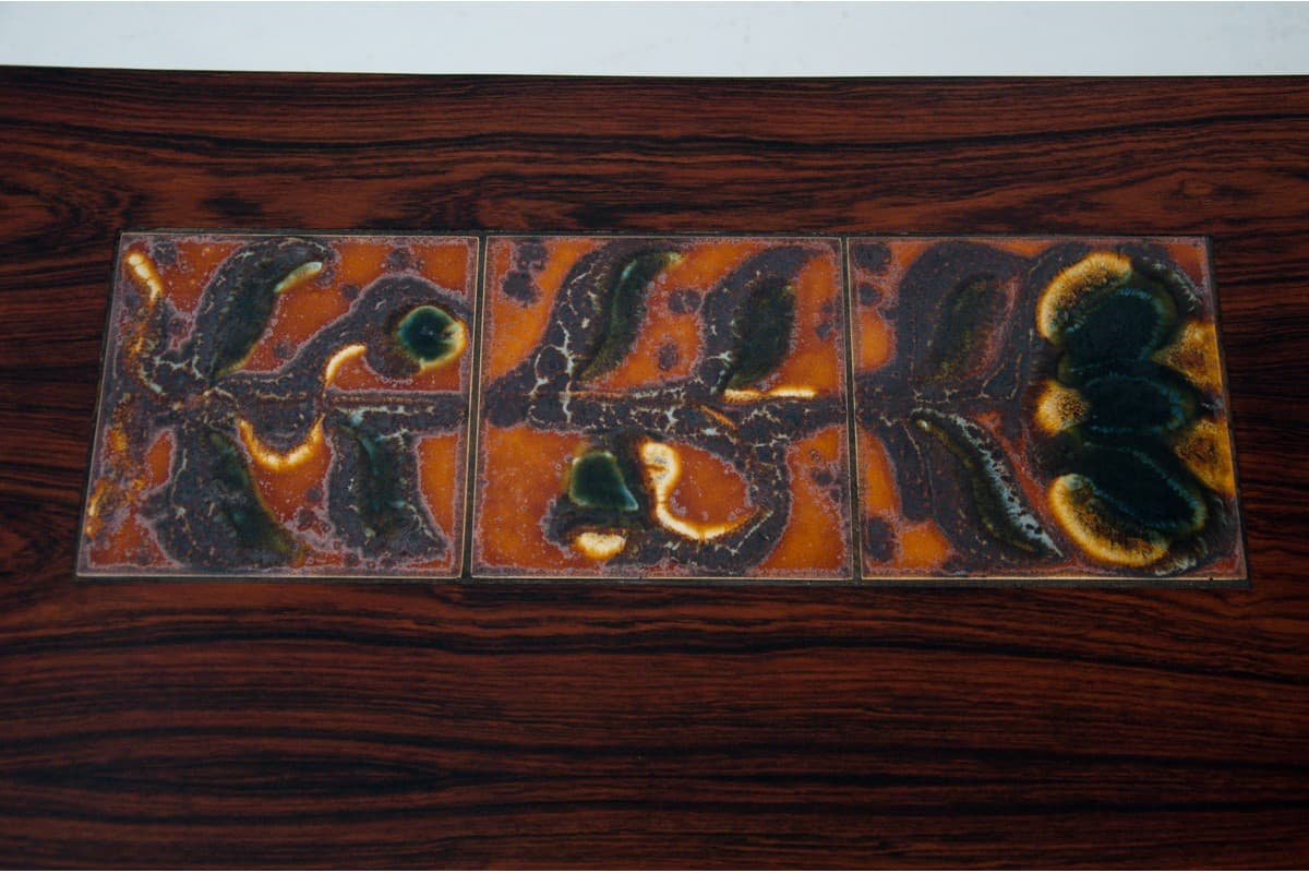 Palisandrowy stolik kawowy, duński design, Dania, lata 60. - 57919