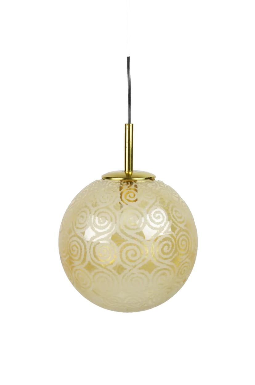 Pendant lamp, Ivory White glass, Poland, 1970s.