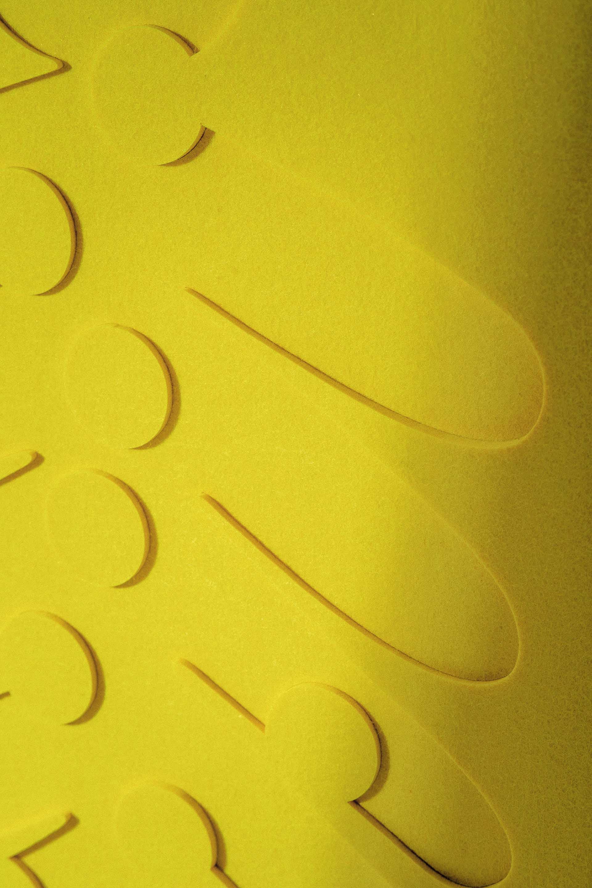 Relief Kwiat Paproci 59x84 cm, LUDISM - 8595