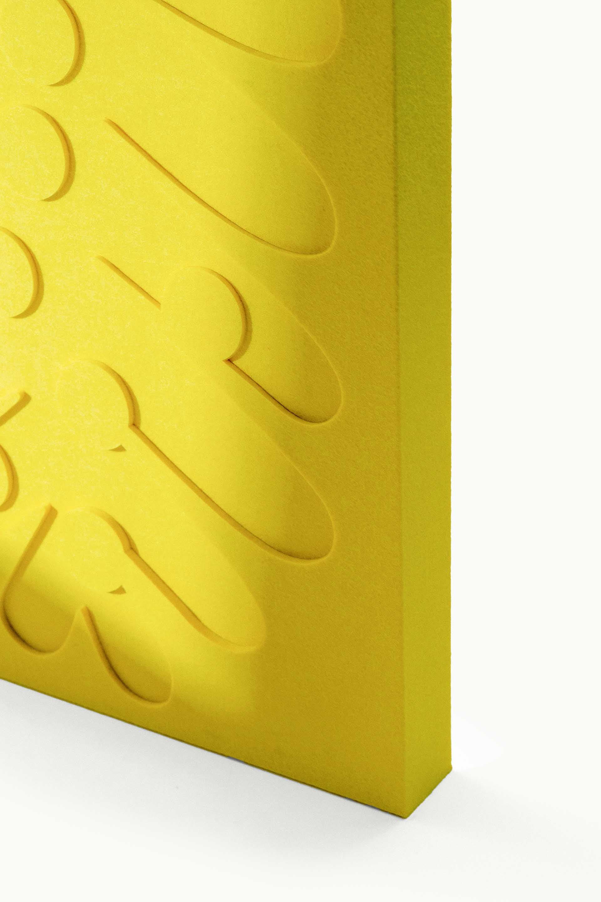 Relief Kwiat Paproci 59x84 cm, LUDISM - 8597