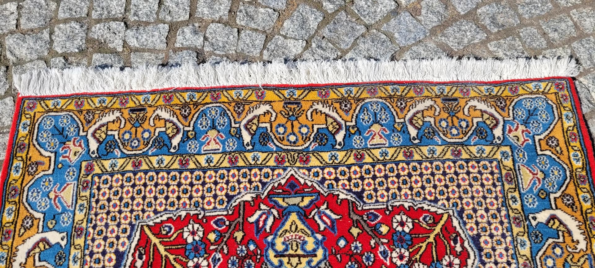 Rug Ghom, 105x170 cm, multicolor wool, Iran - 87372