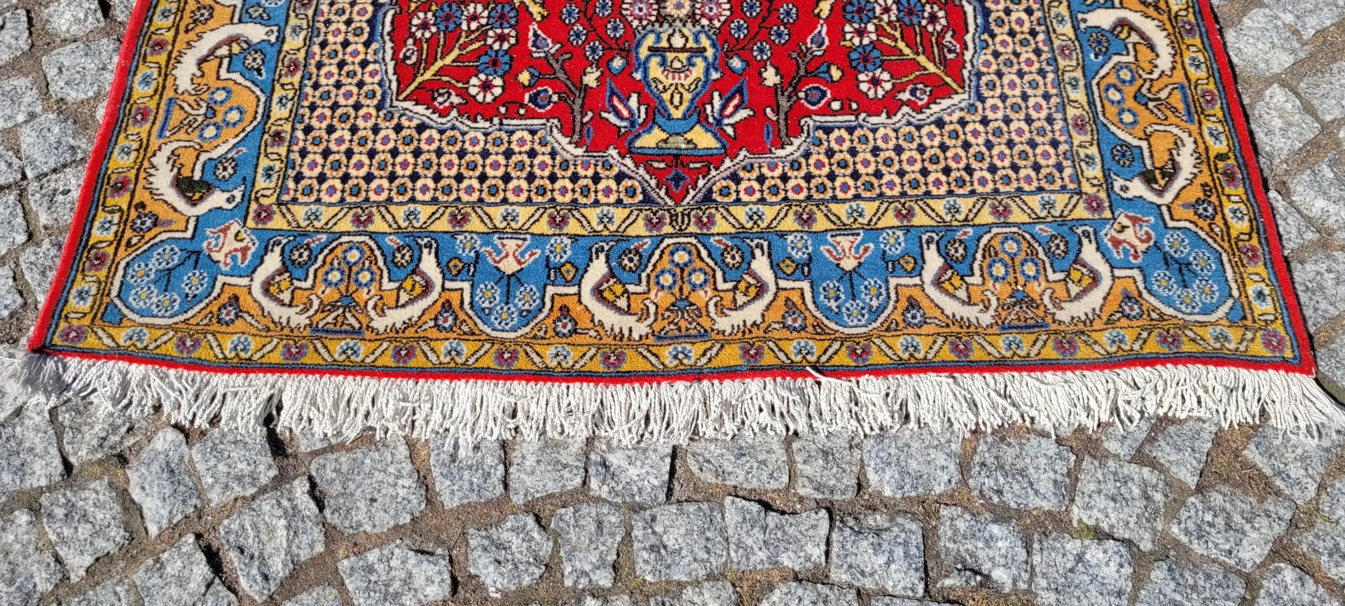 Rug Ghom, 105x170 cm, multicolor wool, Iran - 87366