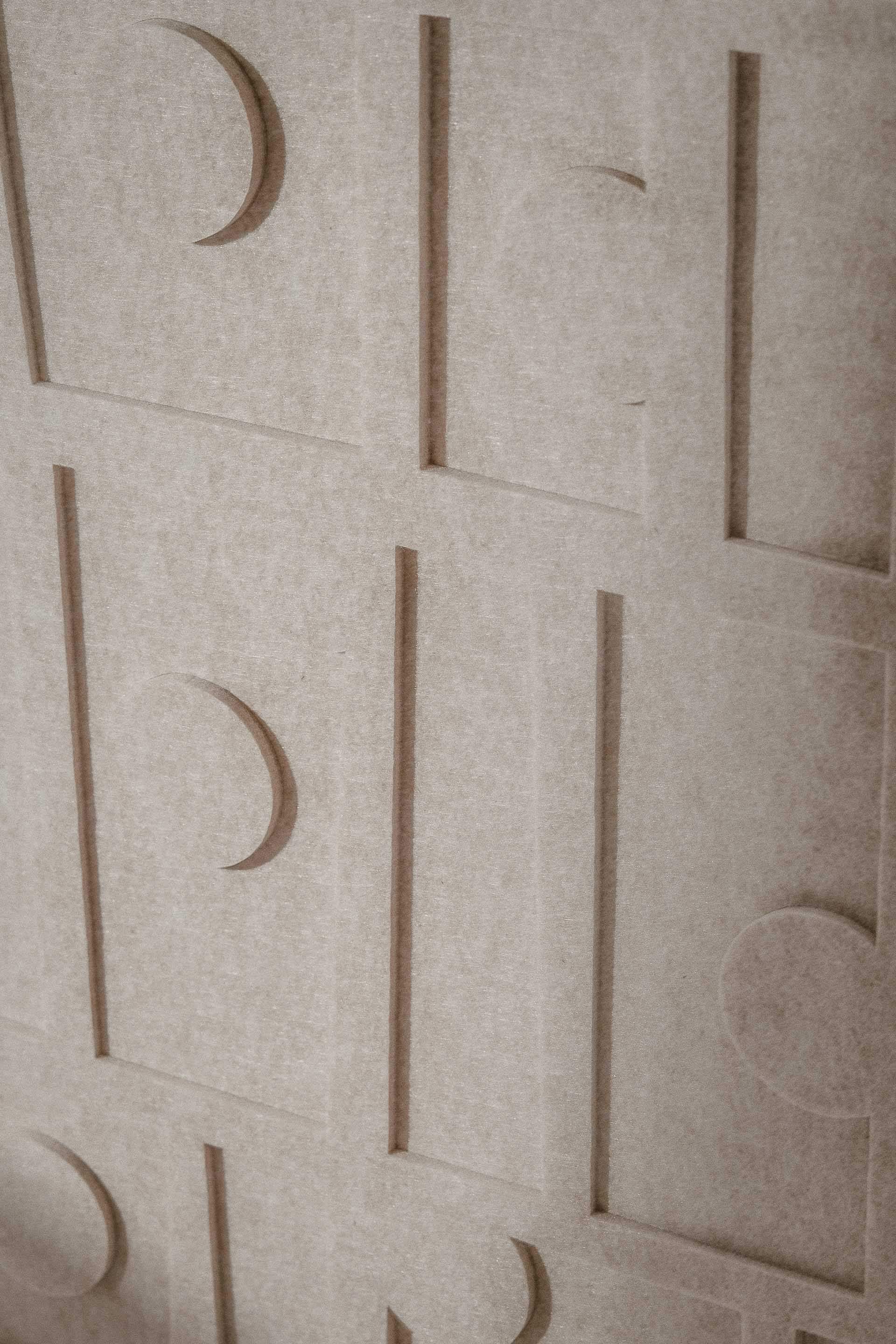 Relief Len 59x84 cm, LUDISM - 8590