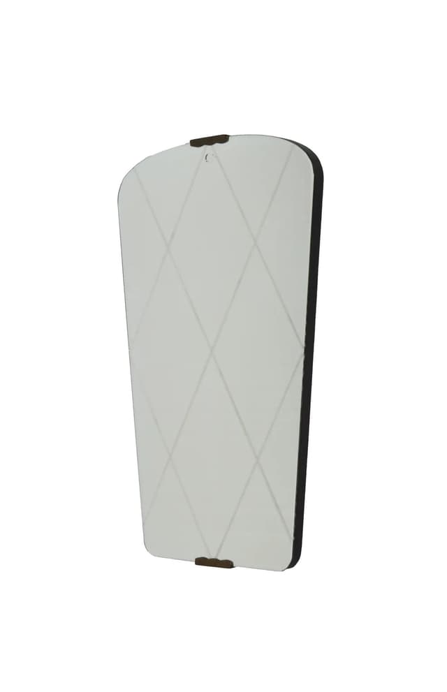 Lustro Rockabilly, szkło transparentne, Polska, lata 60. - WYMIARY