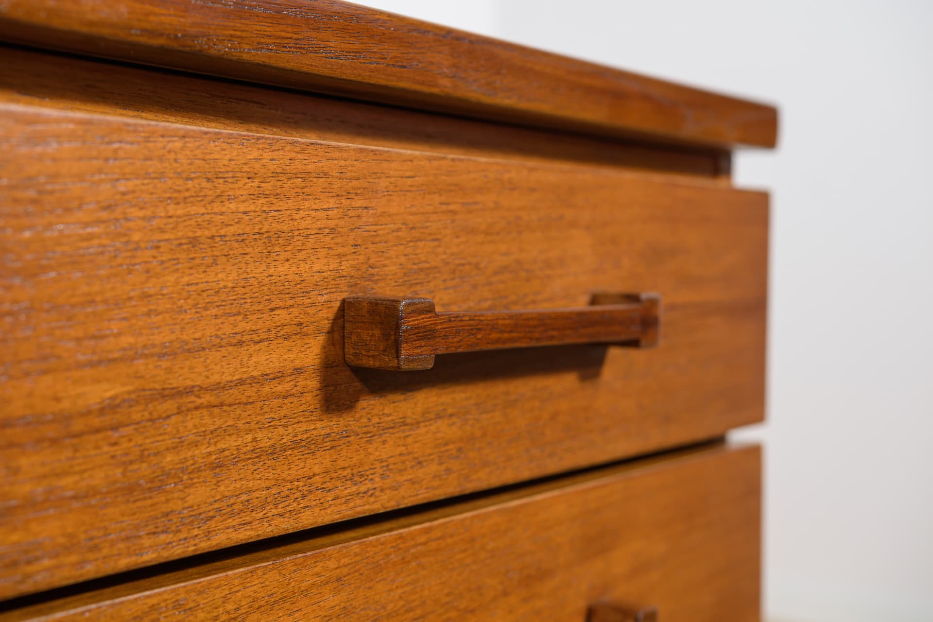 Wolnostojące biurko, proj. Torben Valeur & Henning Jensen, Dyrlund, Dania, lata 60 - 89422