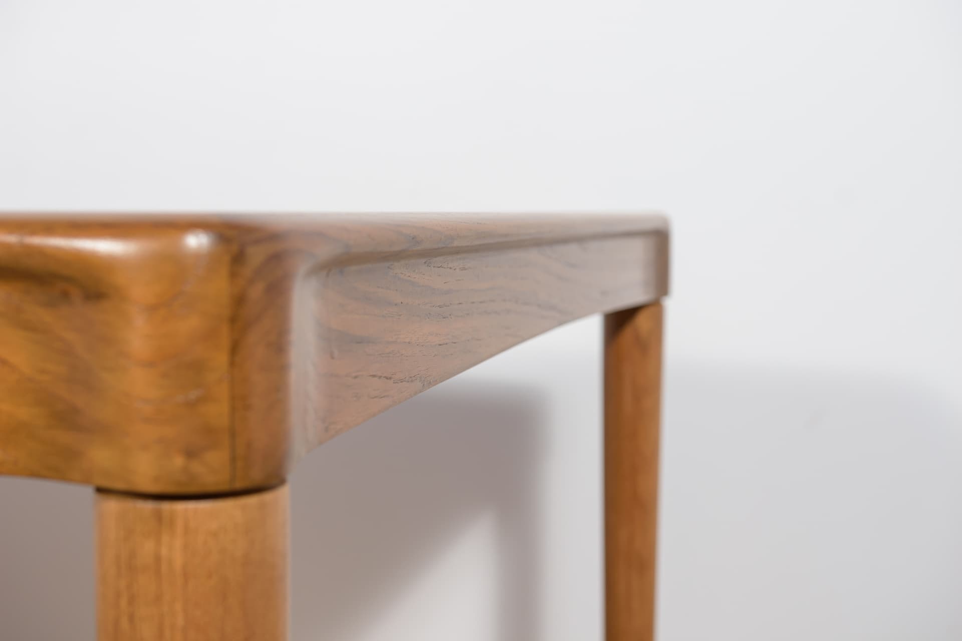 Prostokątny rozkładany stół, proj. H. W. Klein, Bramin, Dania, lata 70. - 89695