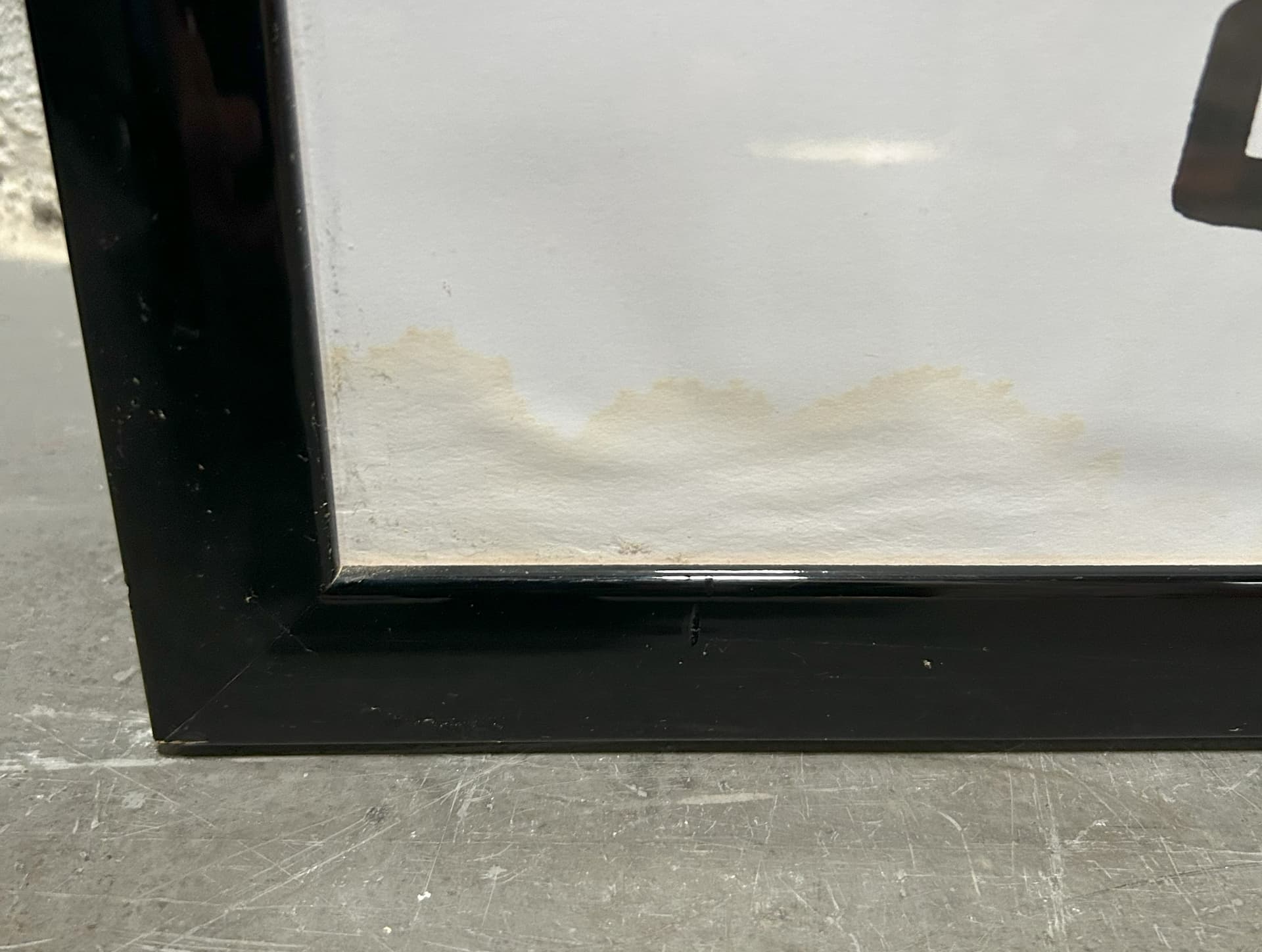 Plakat Lil' Angel 75x55 cm, turkusowy, papier, proj. K. Haring, lata 80. - 89705