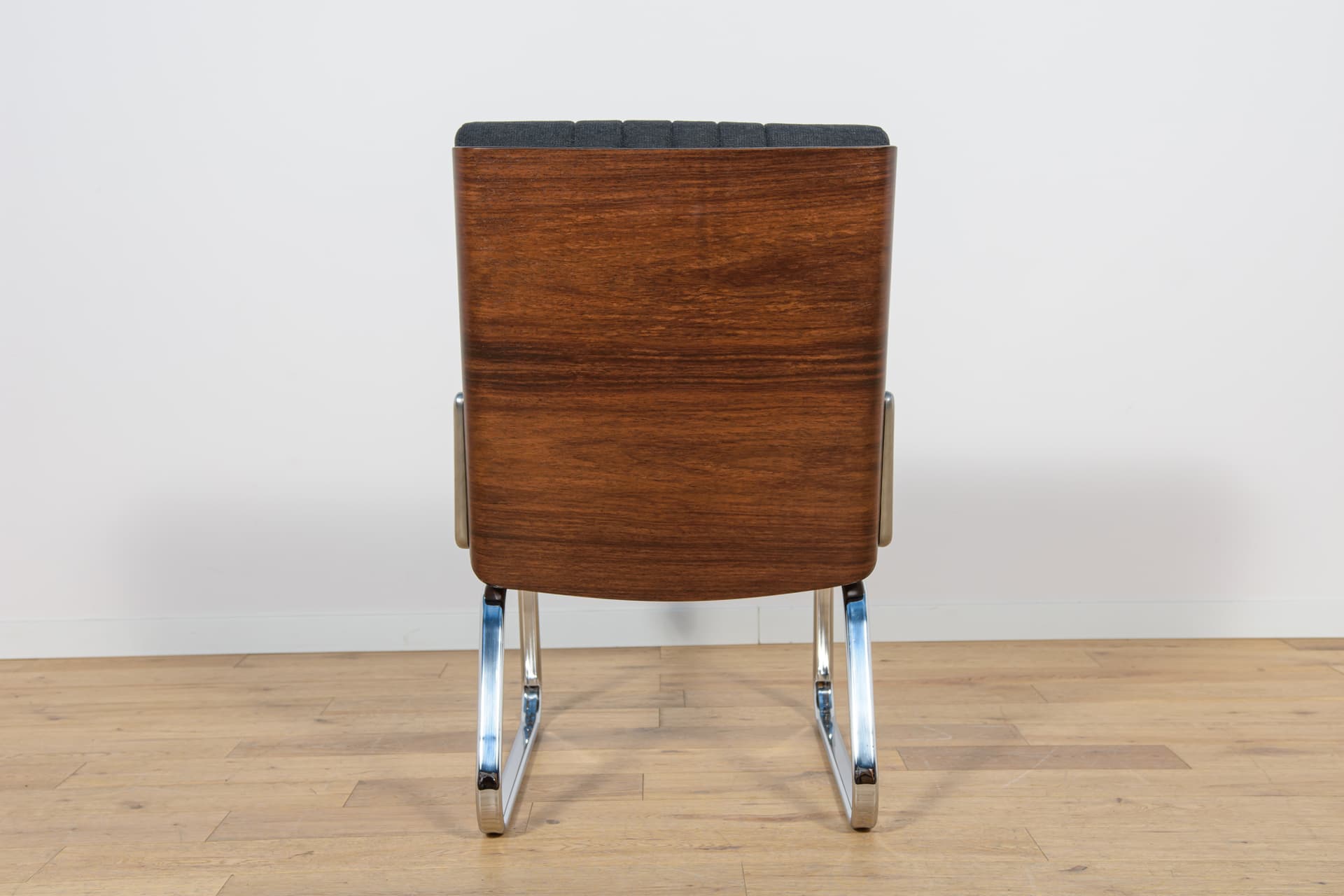 Komplet czterech foteli Chrom & Palisander, Gordon Russel, Wielka Brytania, lata 70. - 89889