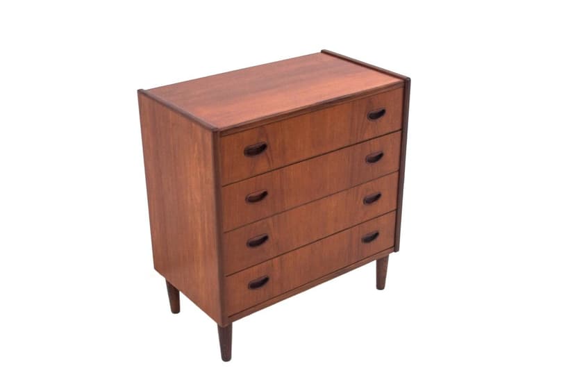 Tekowa komoda, Dania, lata 60.