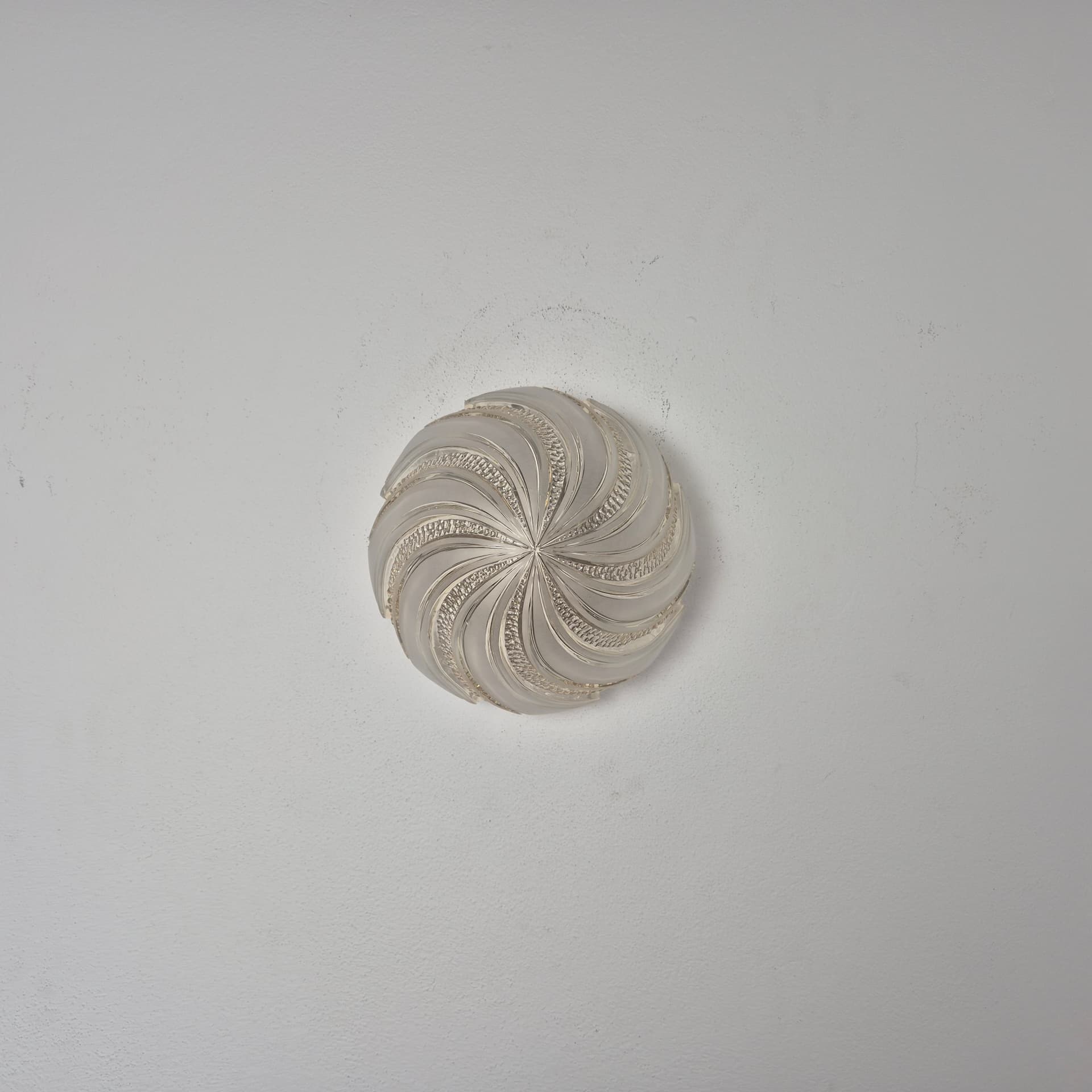 Szklany plafon / kinkiet firmy Orion, Niemcy lata 70. - 90576