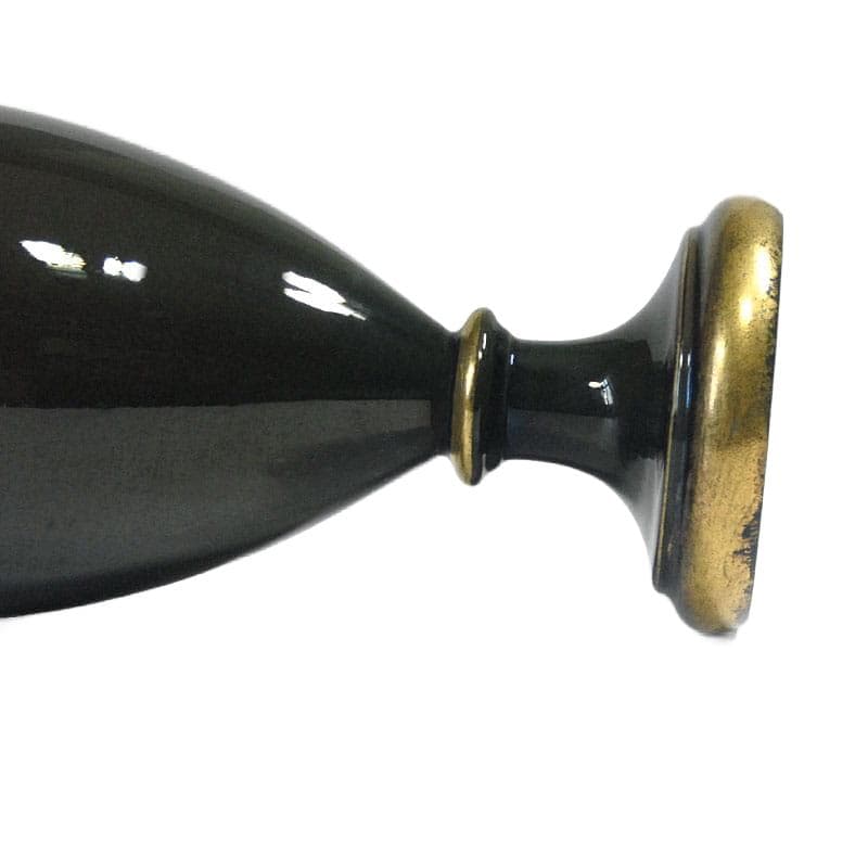 Brązowy ceramiczny wazon renesansowy, Belgia, lata 60. - 7005