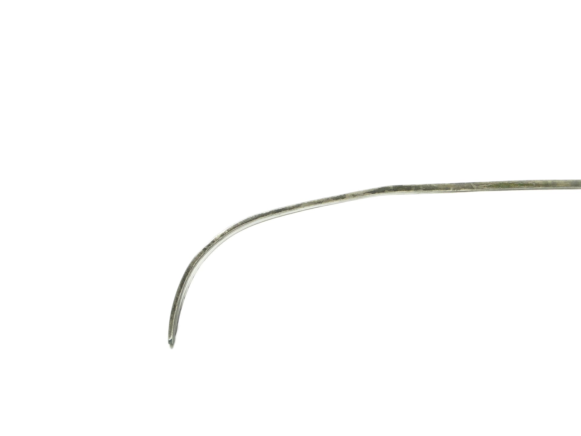 Chochla do zupy, funkcjonalizm skandynawski, mosiądz srebrzony, Dania, początek XX w. - 91768