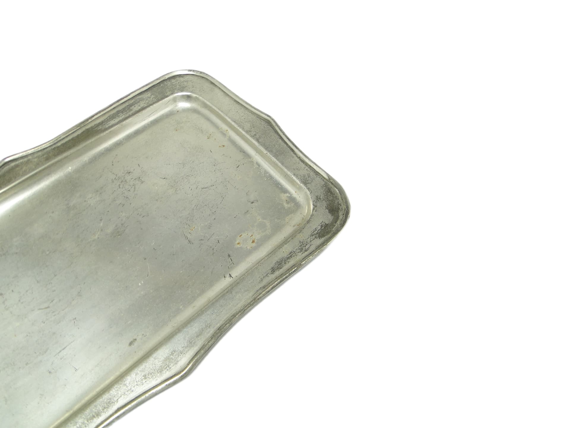 Card tray, Art Nouveau / Art Deco, silver-plated brass, Germany, 1920s. - 91780