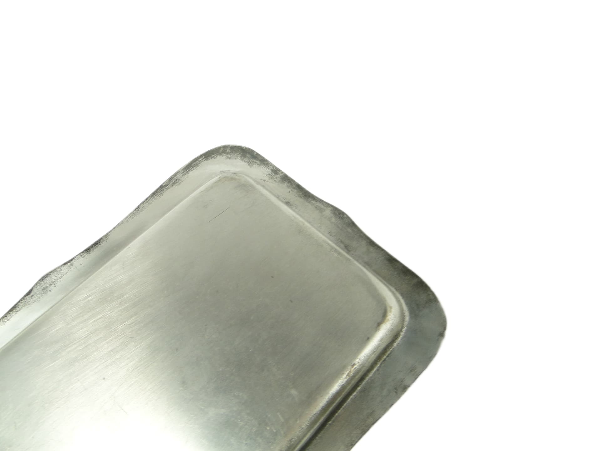 Card tray, Art Nouveau / Art Deco, silver-plated brass, Germany, 1920s. - 91783