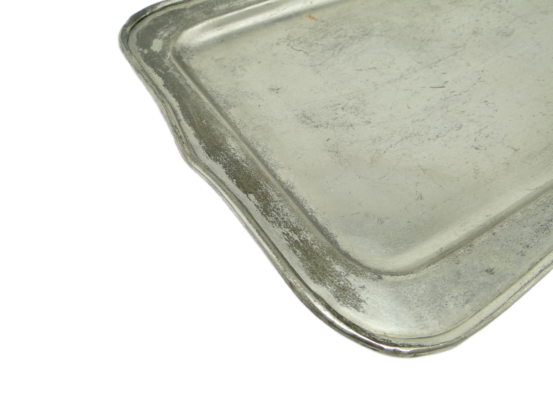 Card tray, Art Nouveau / Art Deco, silver-plated brass, Germany, 1920s. - 91779