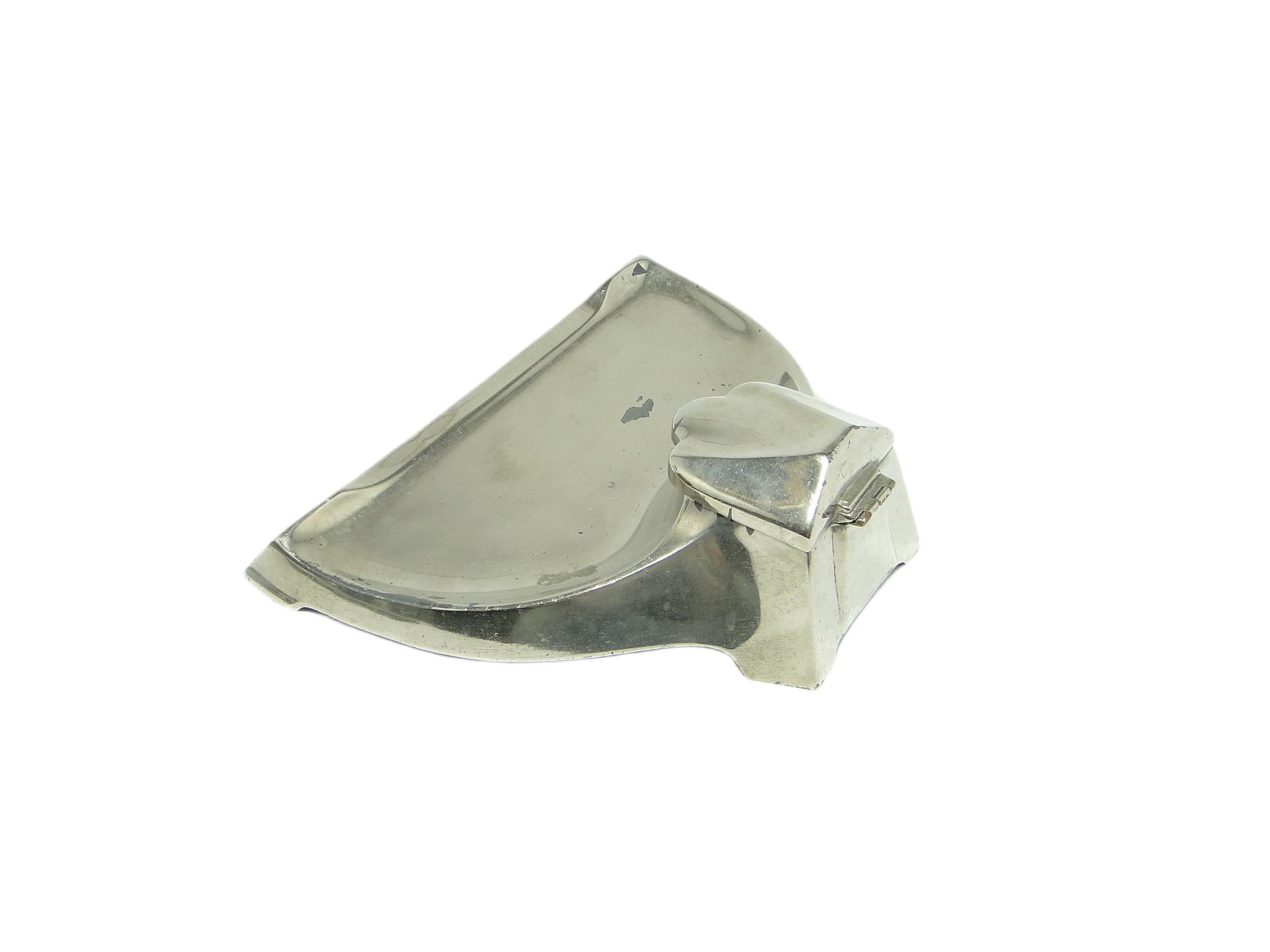 Kałamarz Art Nouveau, cyna srebrzona, Niemcy, początek XX w. - 91793