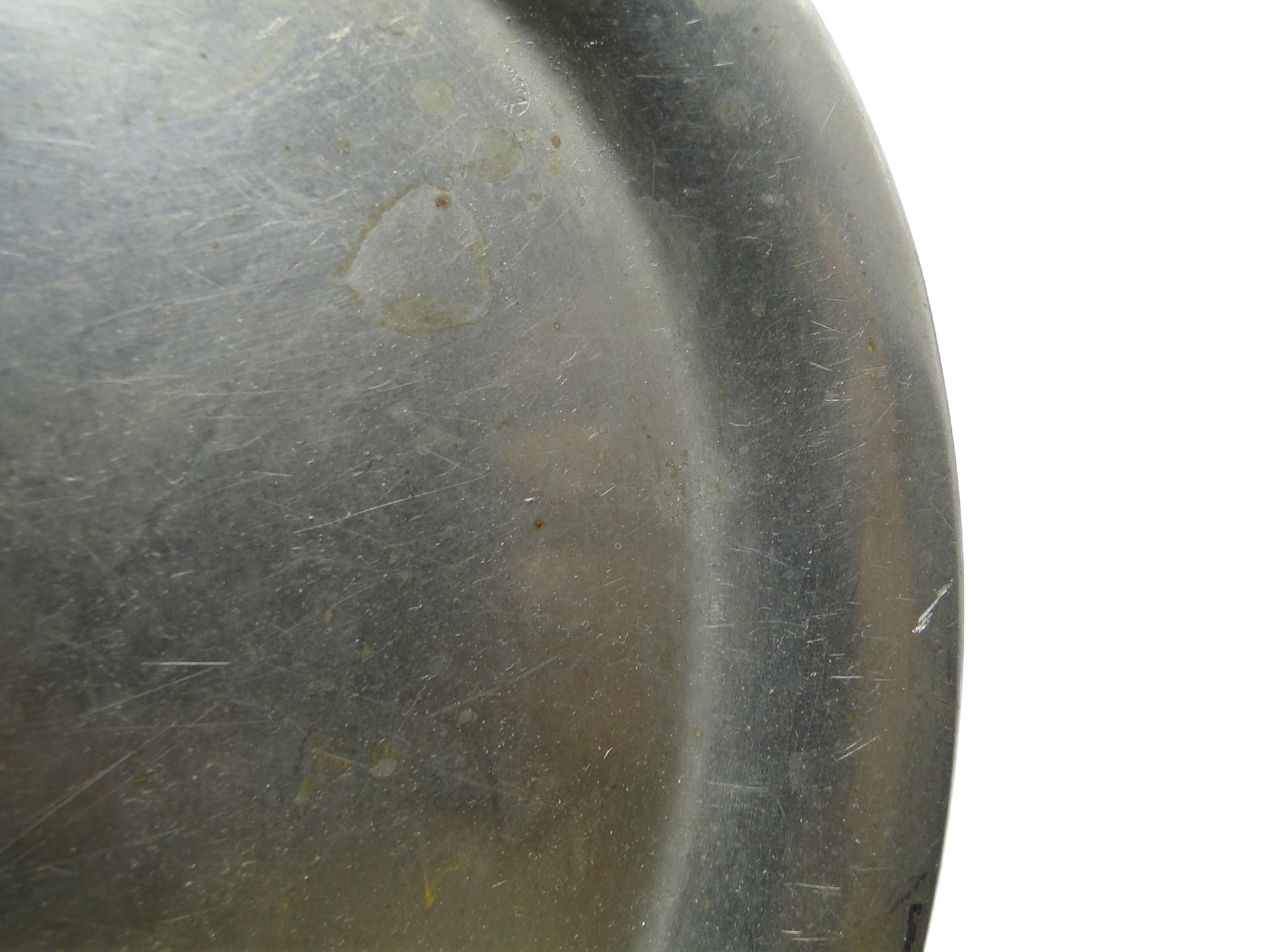 Taca restauracyjna, minimalizm, alpacca srebrzona, Polska, lata 20. - 91881