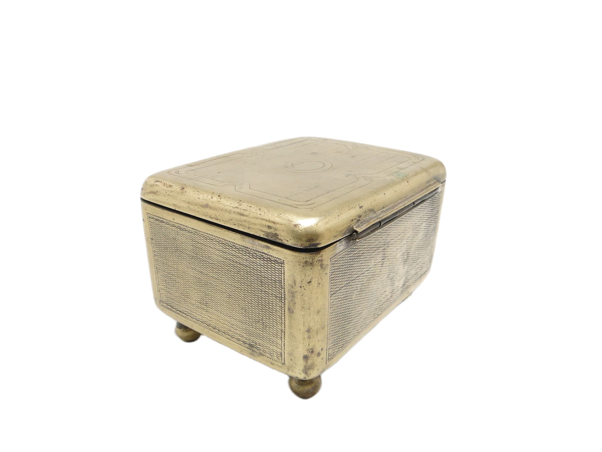 Cukiernica, neoklasycyzm, mosiądz srebrzony, Fraget, Polska, XIX w. - 91938