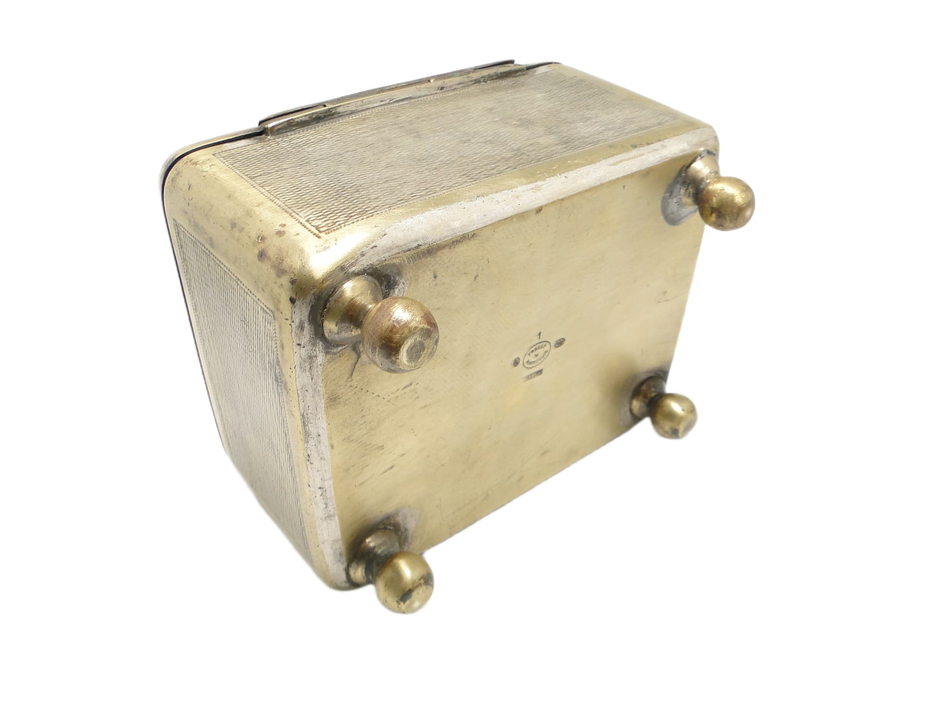 Cukiernica, neoklasycyzm, mosiądz srebrzony, Fraget, Polska, XIX w. - 91941