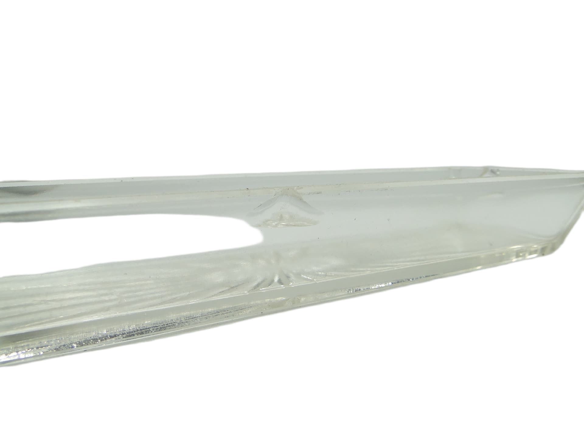 Przybornik toaletowy art déco, kryształ, Czechosłowacja, lata 30. - 92095