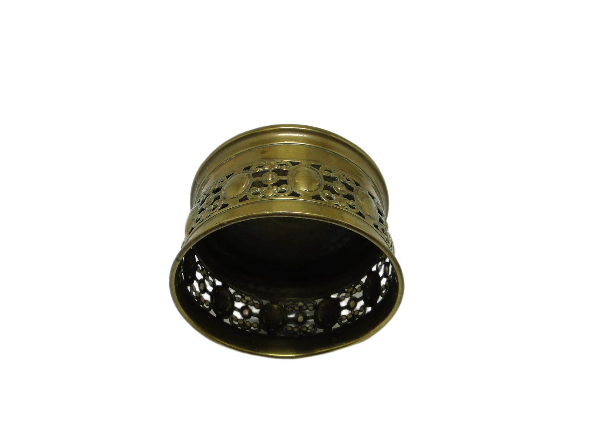 Bottle stand, Art Nouveau, brass, Belgium, early 20th c. - 92126