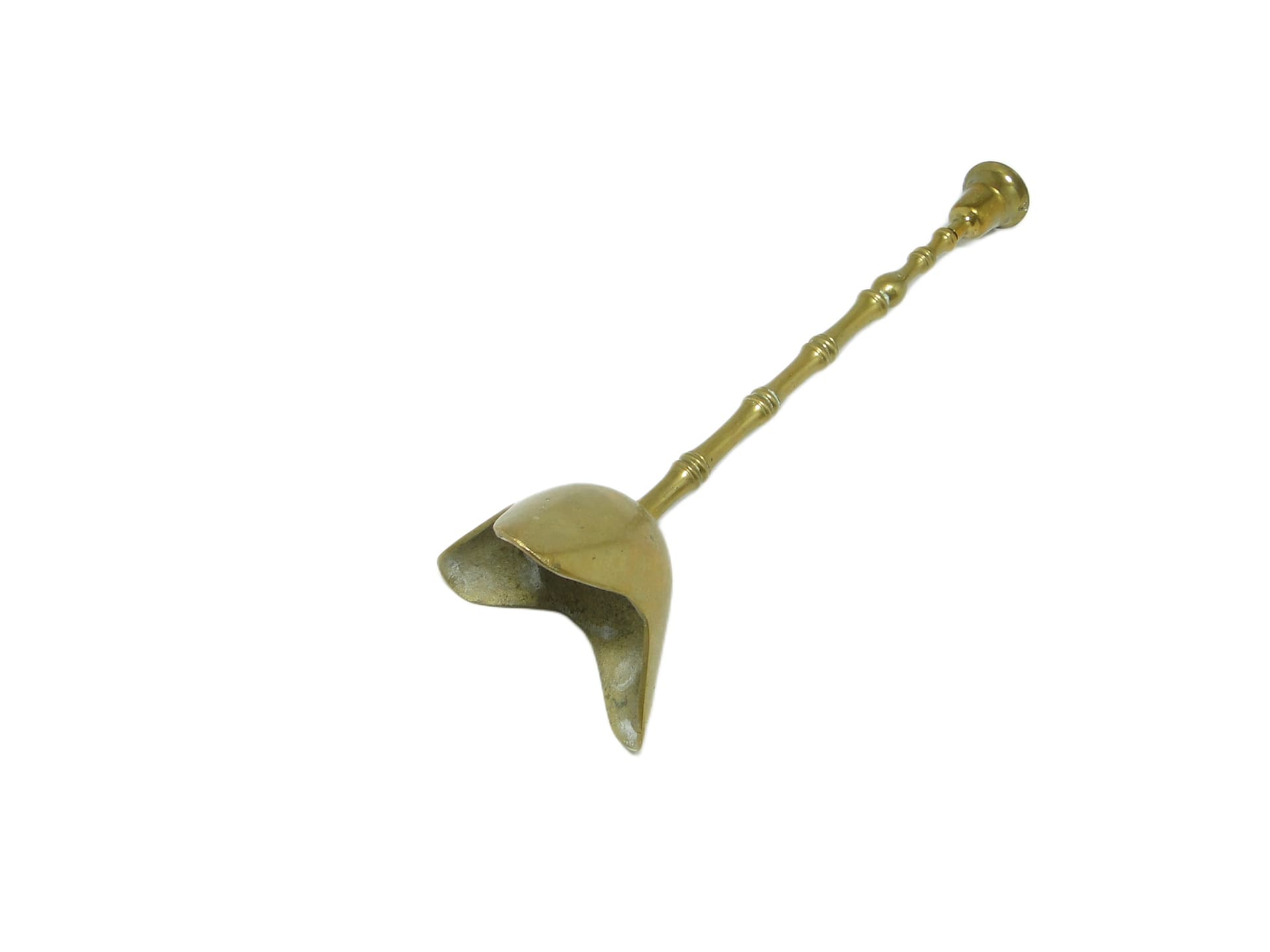 Świecznik, mid-century modern, mosiądz, Polska, lata 90. - 92225