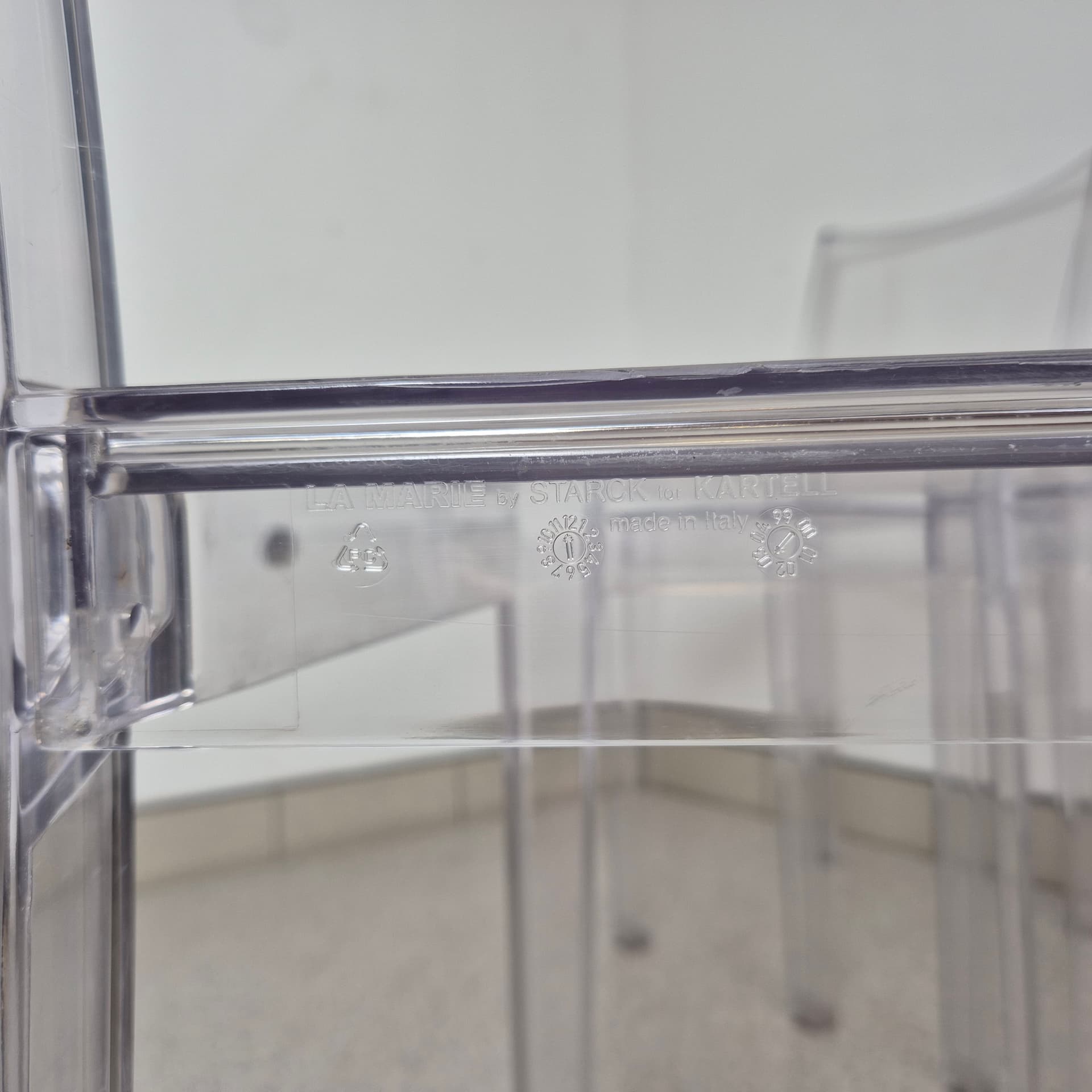 Krzesło La Marie proj. Philippe Starck, Kartell, Włochy - 92518