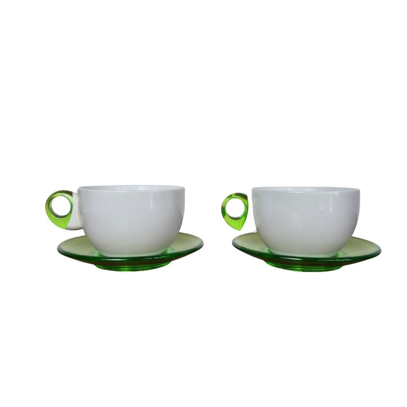 Filiżanki do cappuccino Gocce firmy Guzzini, Włochy