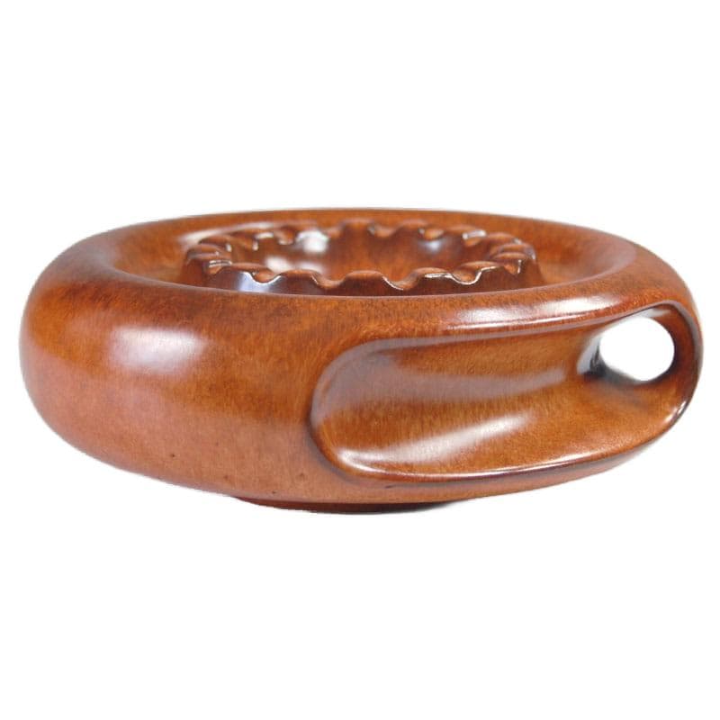 Brązowa ceramiczna popielnica, Bertoncello, Włochy, lata 60. - 6942