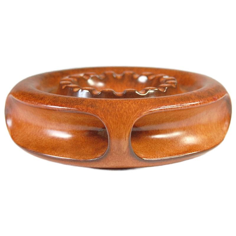 Brązowa ceramiczna popielnica, Bertoncello, Włochy, lata 60. - 6938