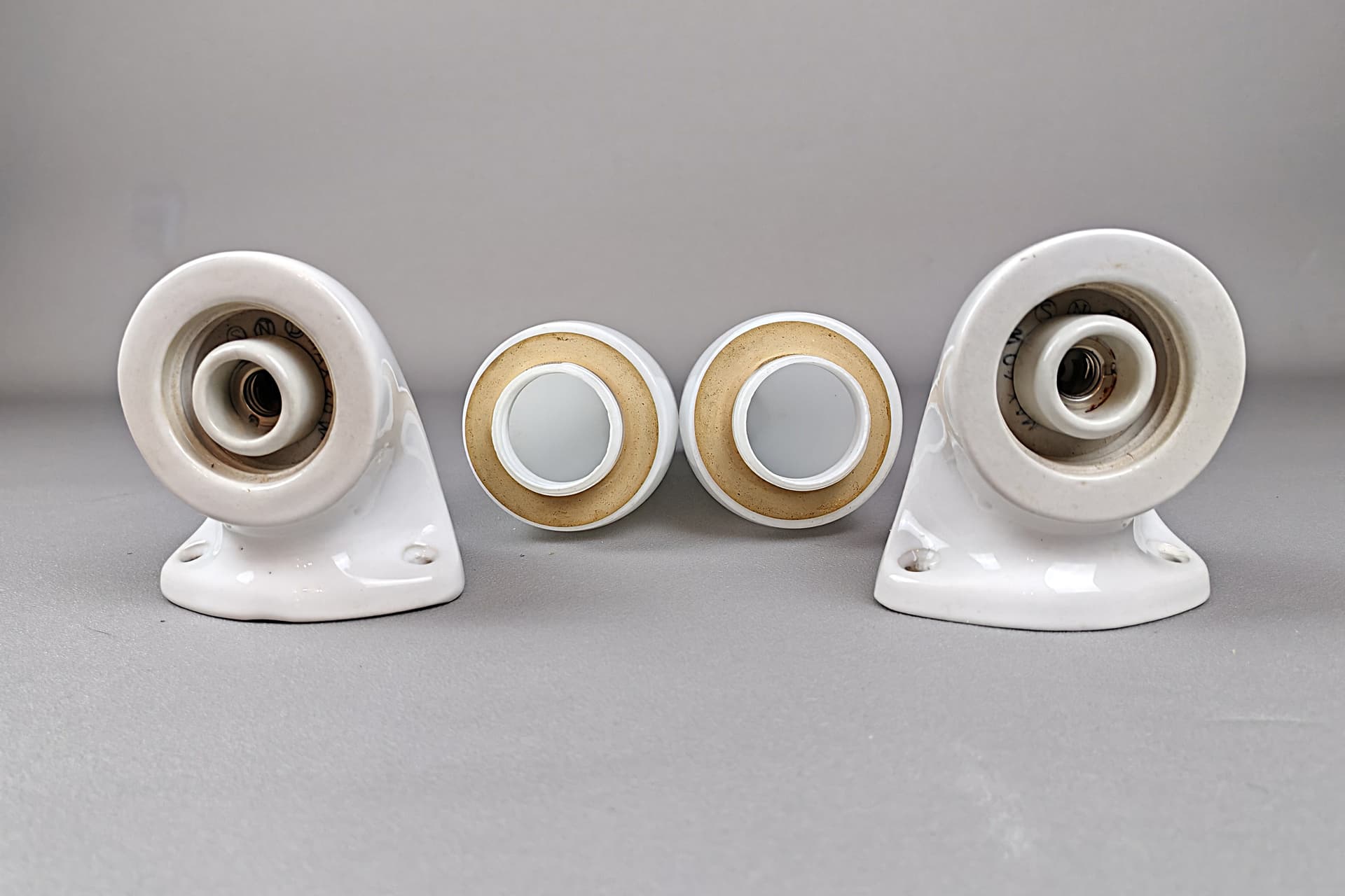 Para kinkietów łazienkowych, proj. S. Bernadotte, Ifo, lata 50. - 92620