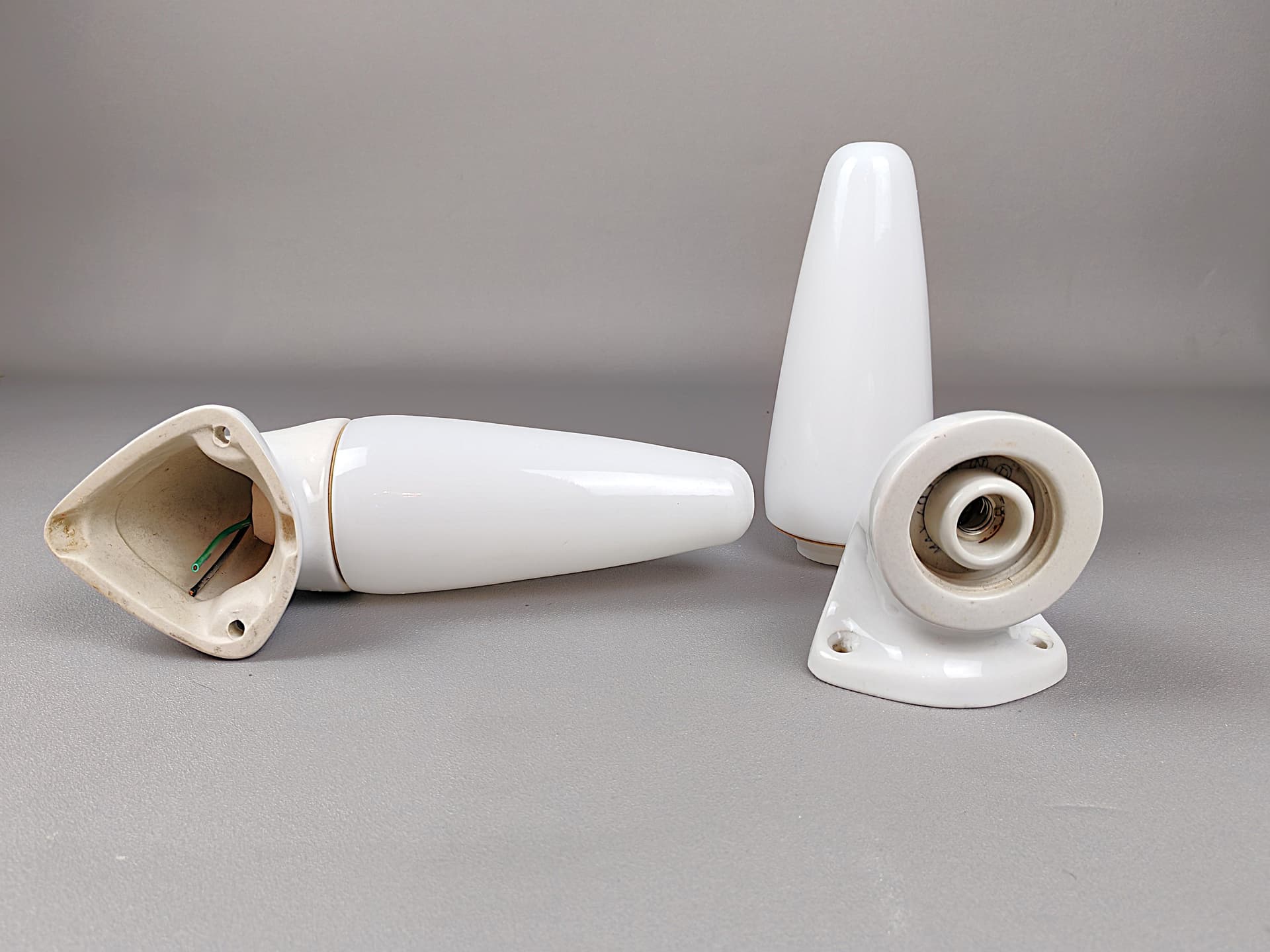 Para kinkietów łazienkowych, proj. S. Bernadotte, Ifo, lata 50. - 92619