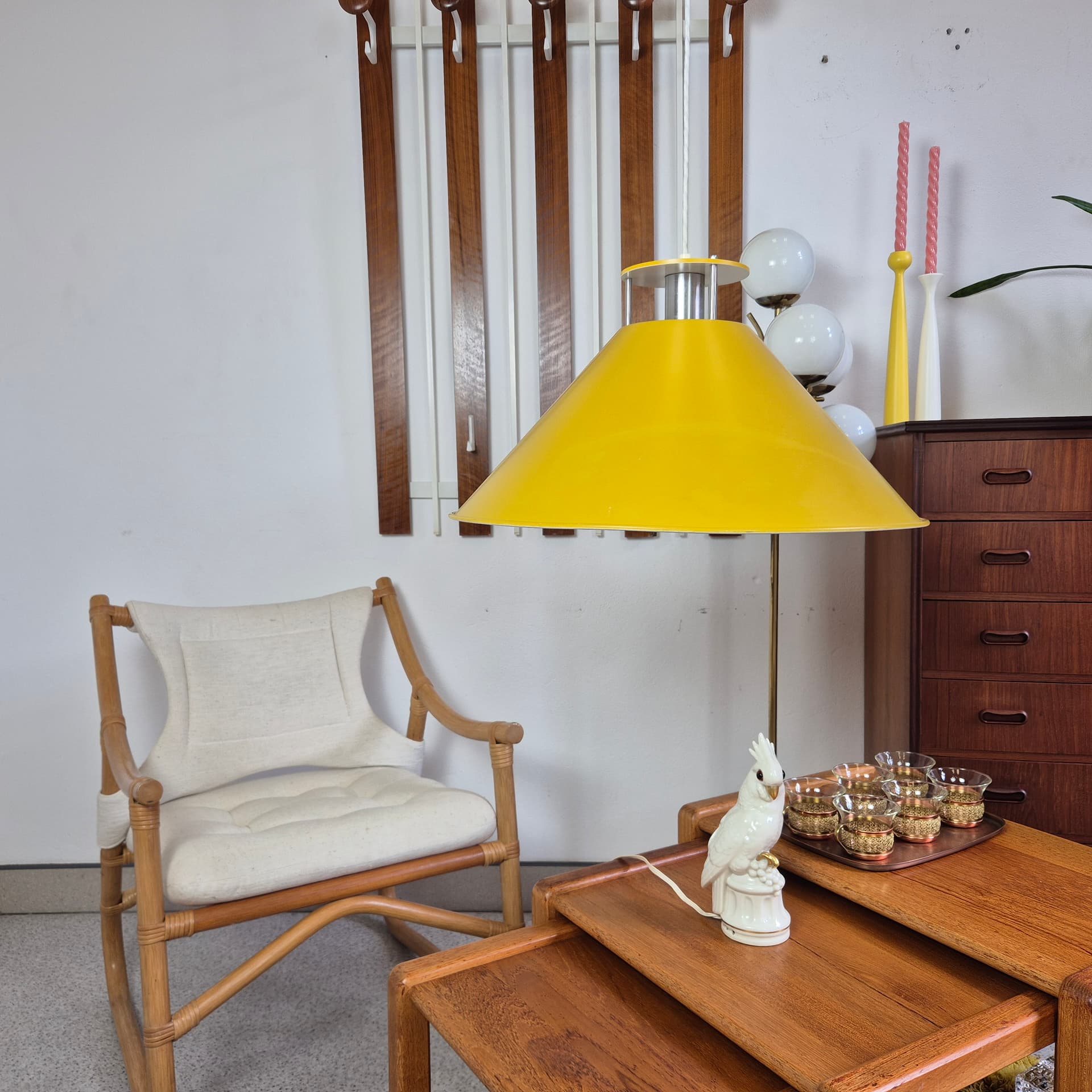 Duża lampa wisząca, proj. C. F. Møller, Nordisk Solar, Dania, lata 80. - 92722