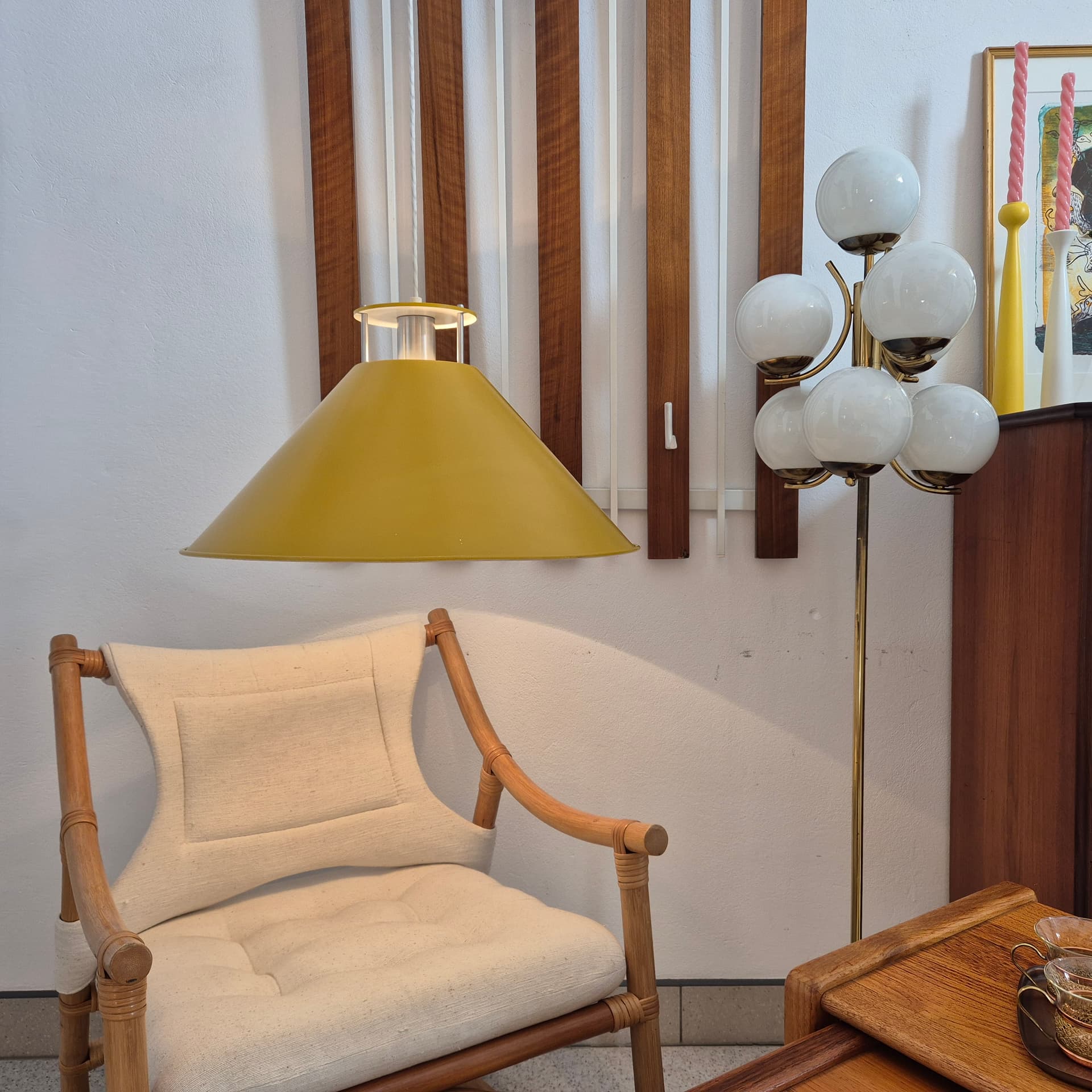 Duża lampa wisząca, proj. C. F. Møller, Nordisk Solar, Dania, lata 80. - 92724