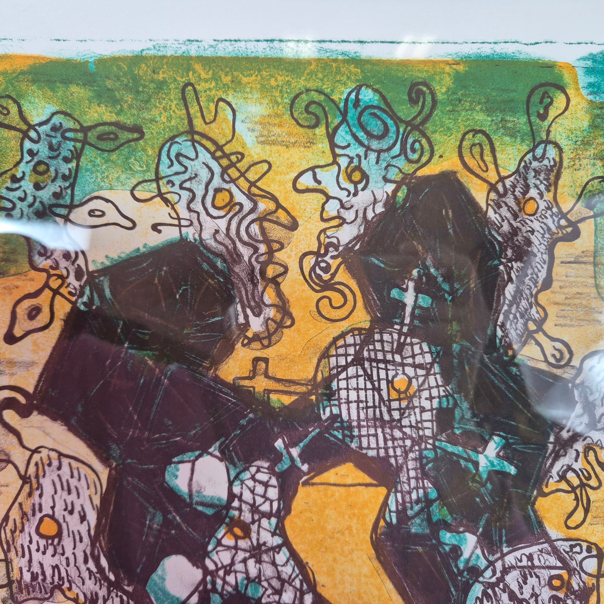 Litografia proj. Bjørn Nørgaard, Dania 2003 - 92734