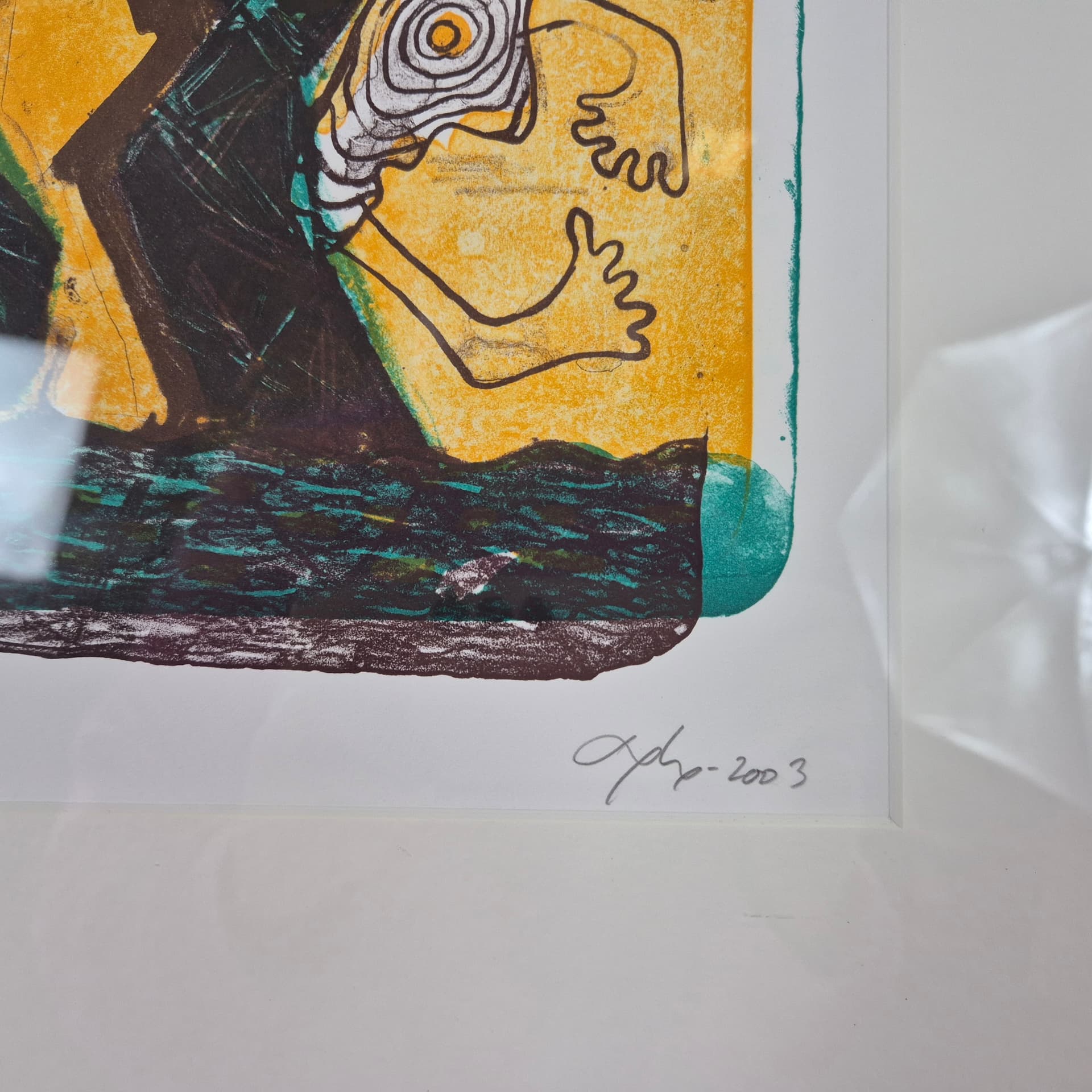 Litografia proj. Bjørn Nørgaard, Dania 2003 - 92730