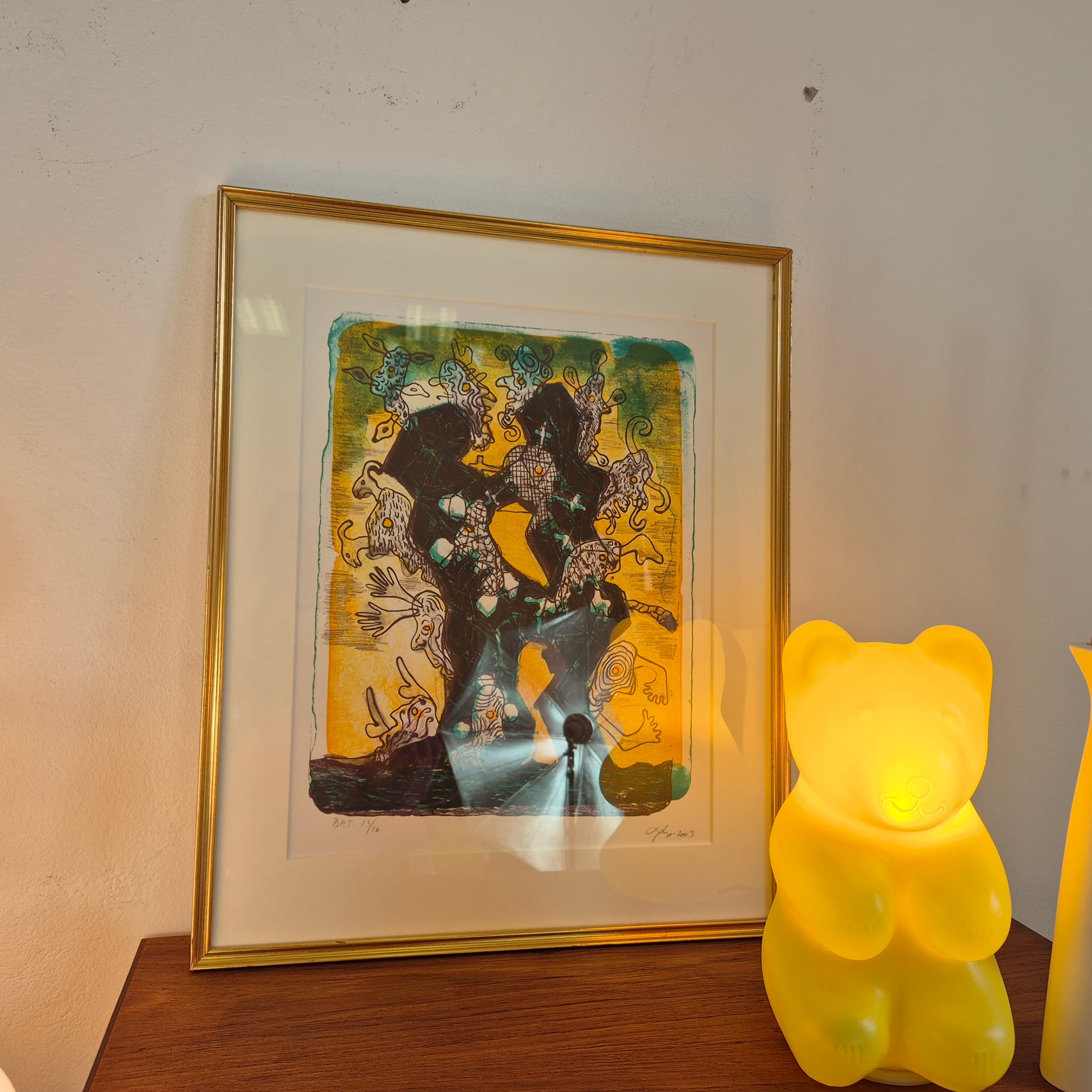 Litografia proj. Bjørn Nørgaard, Dania 2003 - 92729