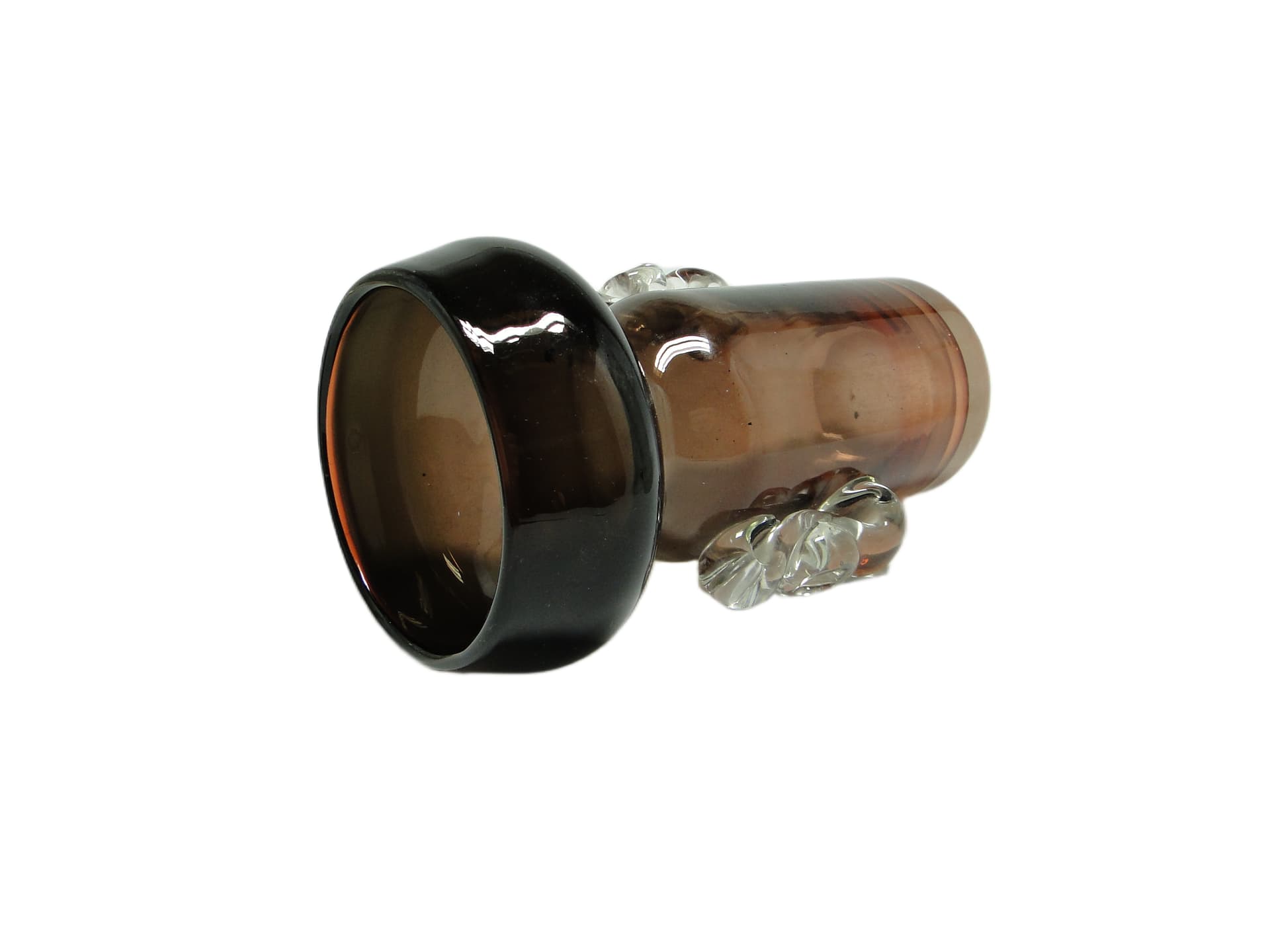 Wazon mid-century modern, szkło, Polska, lata 70. - 93274