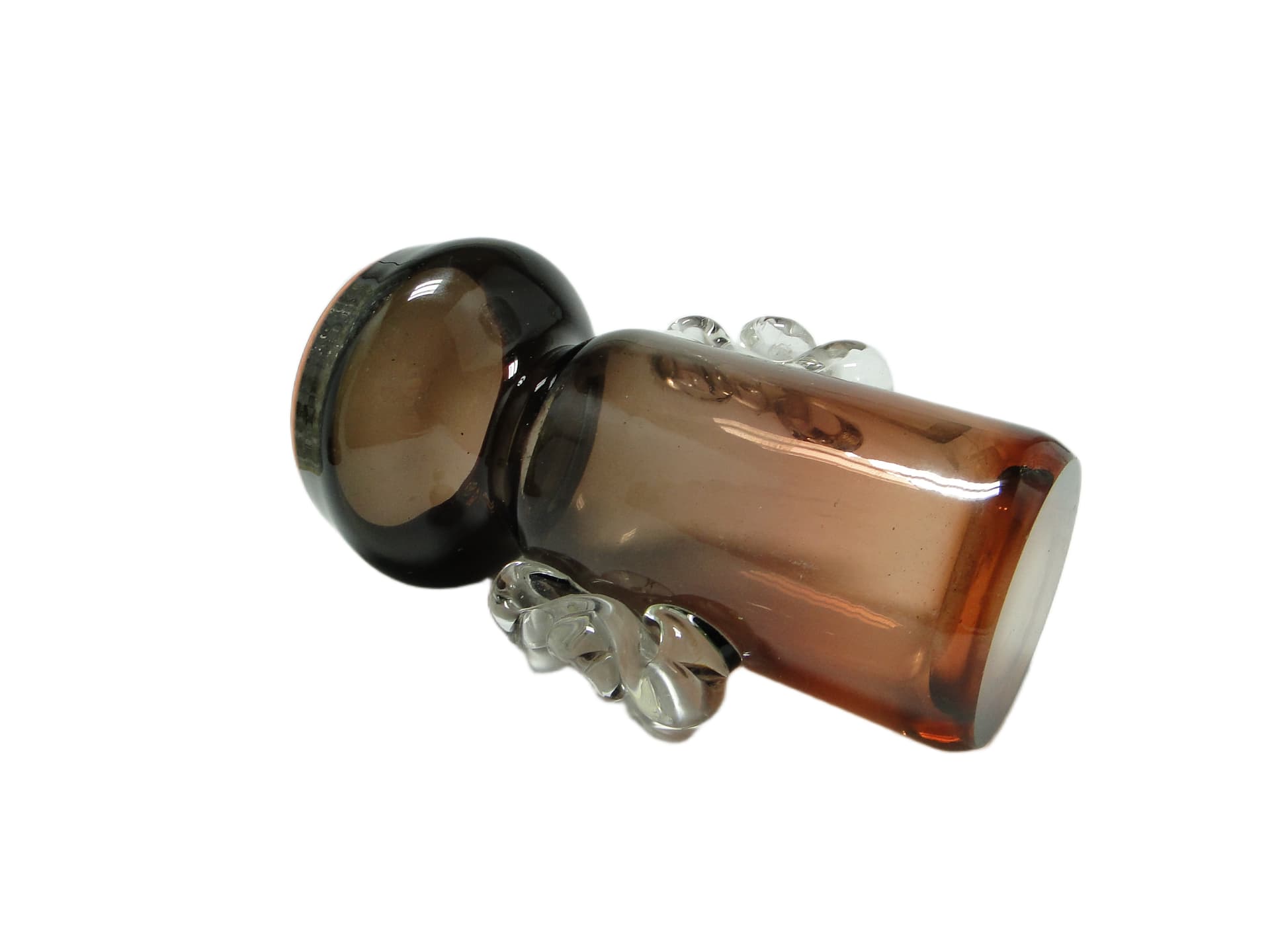 Wazon mid-century modern, szkło, Polska, lata 70. - 93273