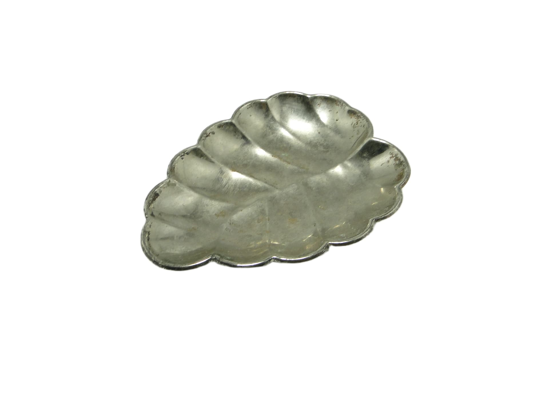 Scandinavian platter, silver-plated brass, Denmark, 1970s. - 93403