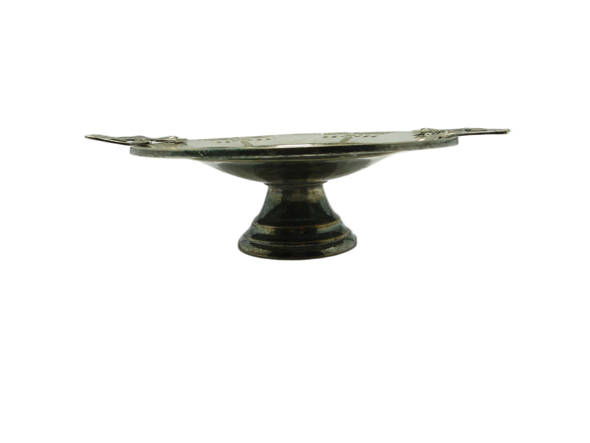 Fruit bowl, Art Nouveau, chrome-plated brass, Sweden, early 20th c. - 93488