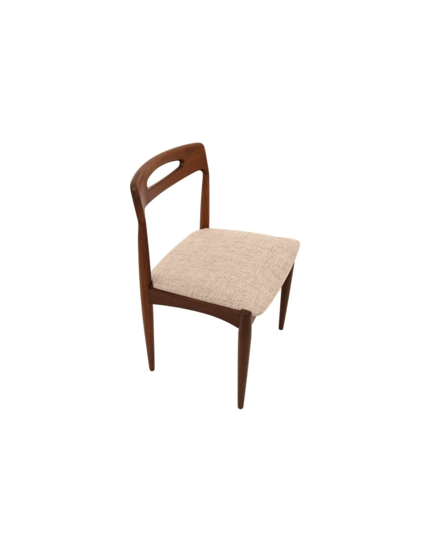 Tekowe krzesła, proj. J. Andersen dla Uldum Møbelfabrik, Dania, lata 60. - 58040