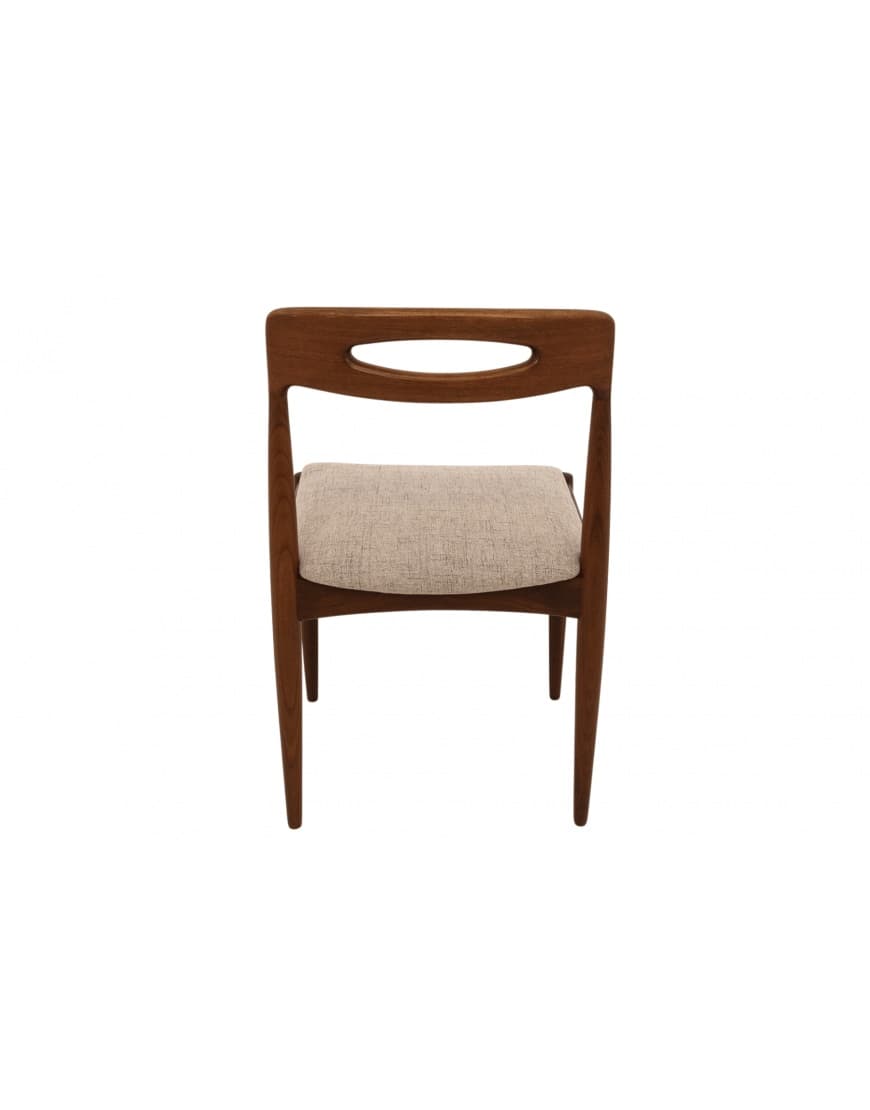 Tekowe krzesła, proj. J. Andersen dla Uldum Møbelfabrik, Dania, lata 60. - 58042