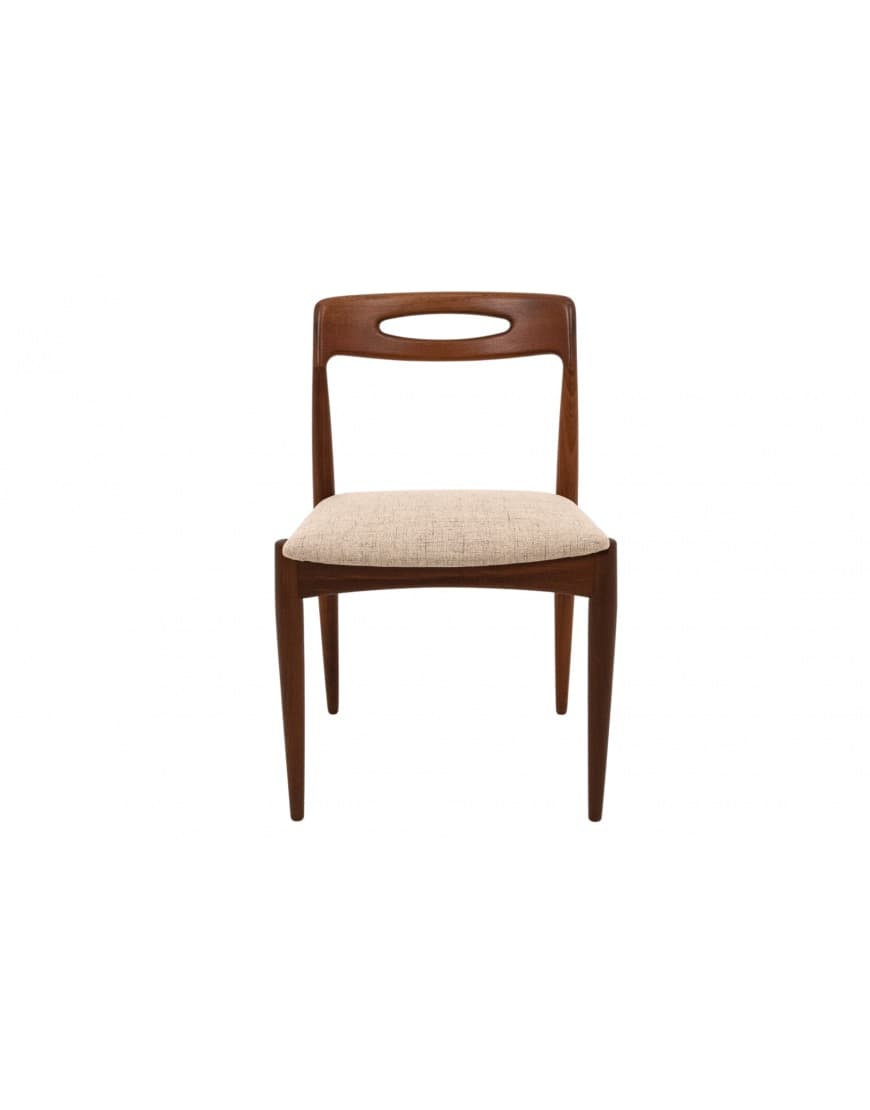 Tekowe krzesła, proj. J. Andersen dla Uldum Møbelfabrik, Dania, lata 60. - 58039