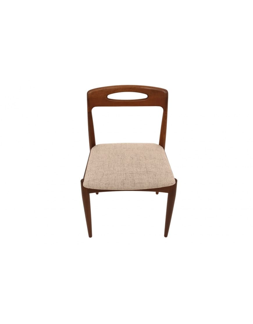 Tekowe krzesła, proj. J. Andersen dla Uldum Møbelfabrik, Dania, lata 60. - 58038