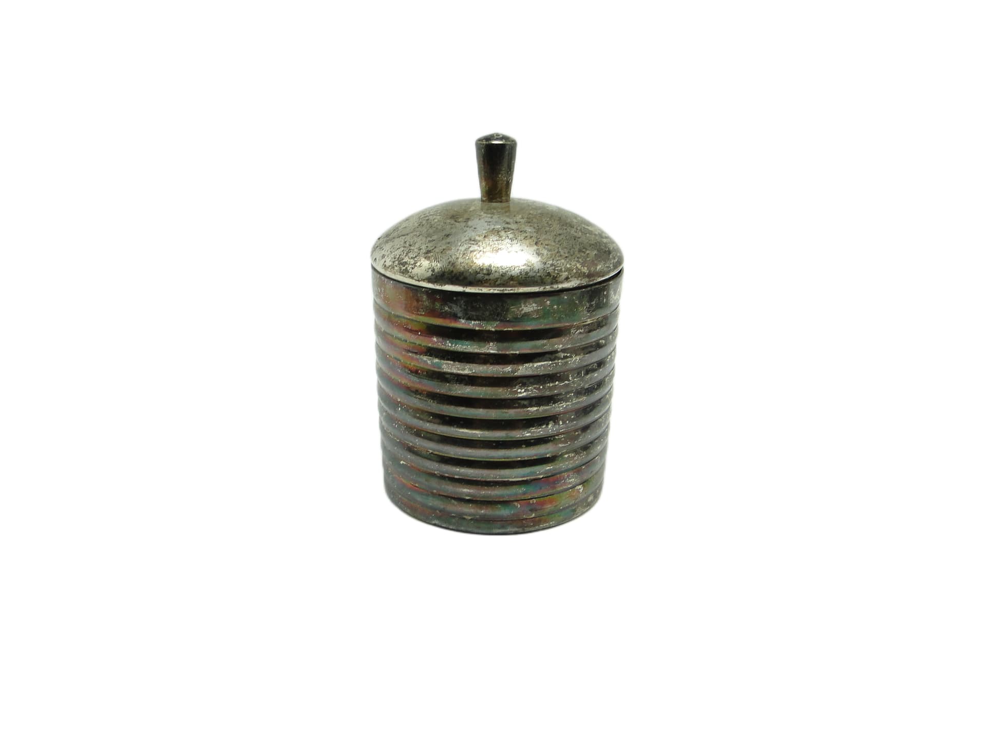 Art Deco bonbonniere, silver-plated brass, Germany, 1950s. - 93623