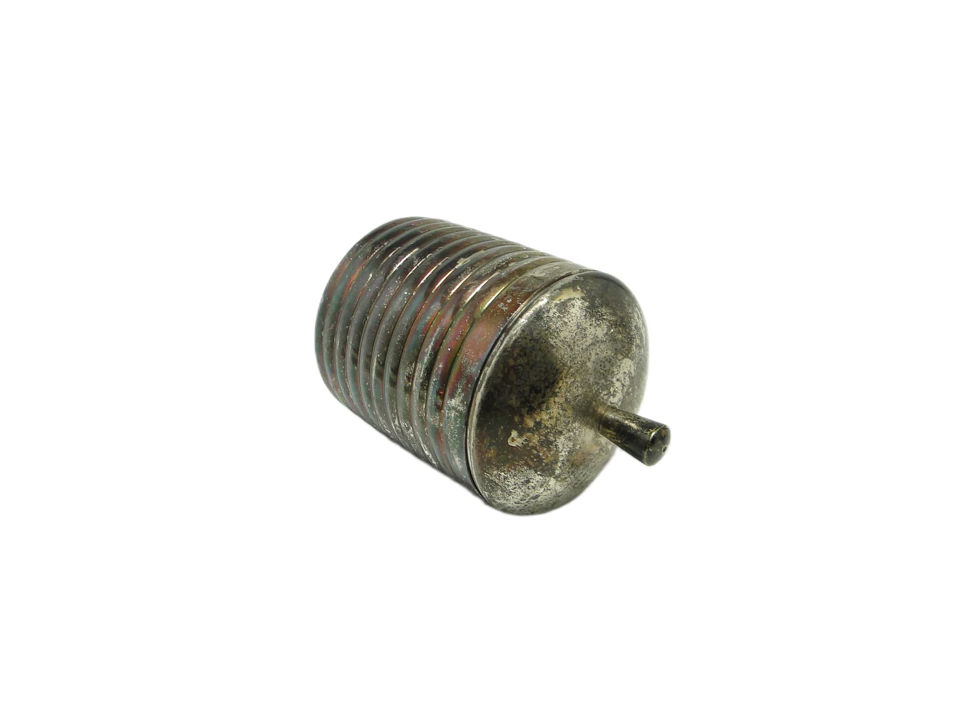 Art Deco bonbonniere, silver-plated brass, Germany, 1950s. - 93619