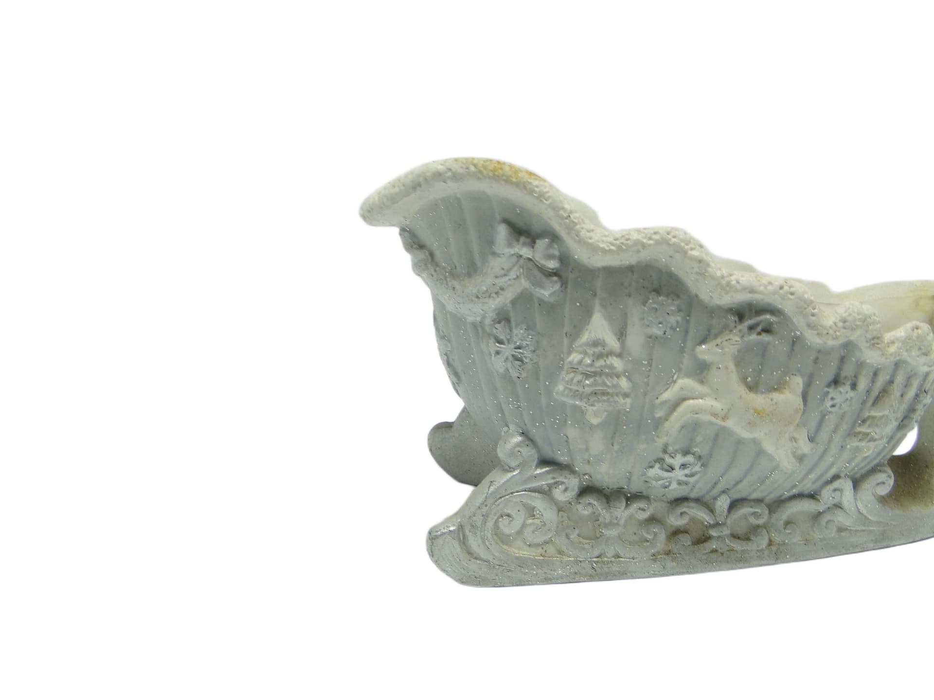 Sleigh-shaped planter, ceramics, Poland, 1990s. - 94483