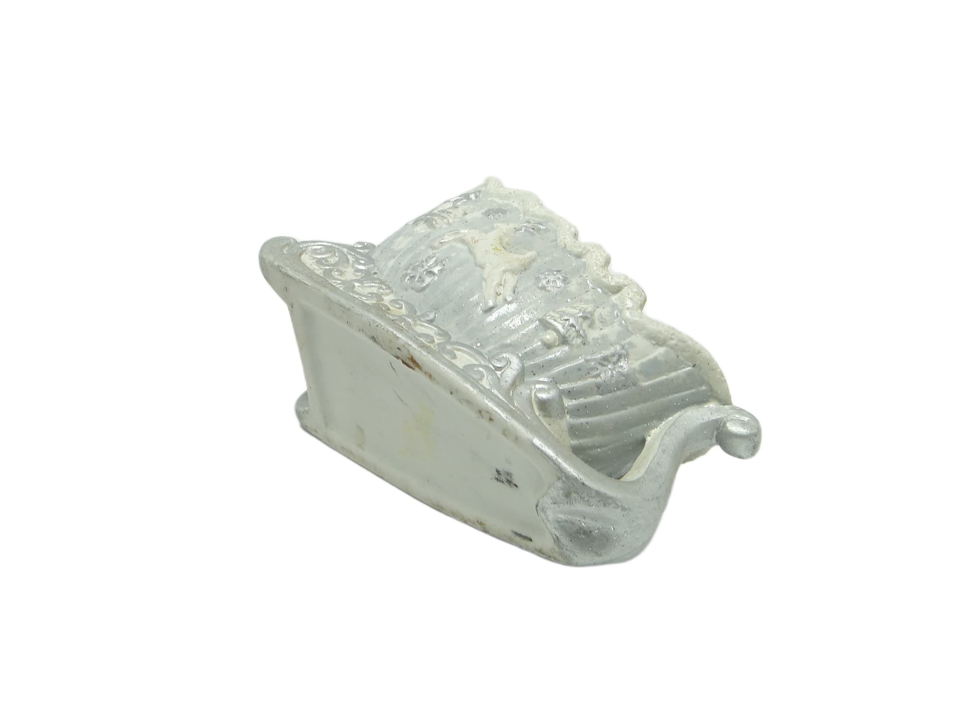 Sleigh-shaped planter, ceramics, Poland, 1990s. - 94482