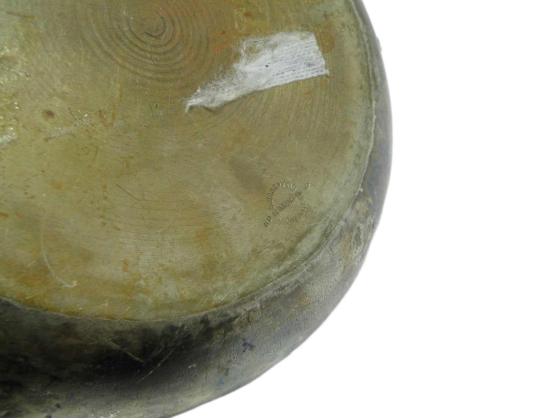 Eclectic pot, patinated brass, Austria, early 20th c. - 94501